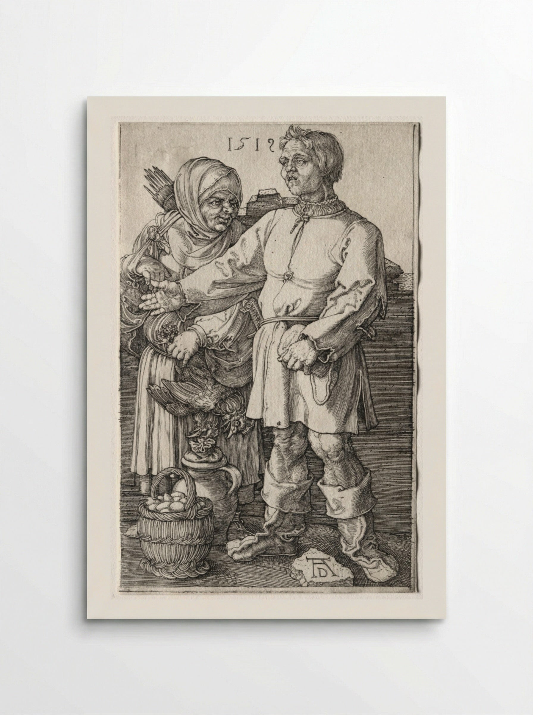 The Peasants at Market - Albrecht Dürer - Poster