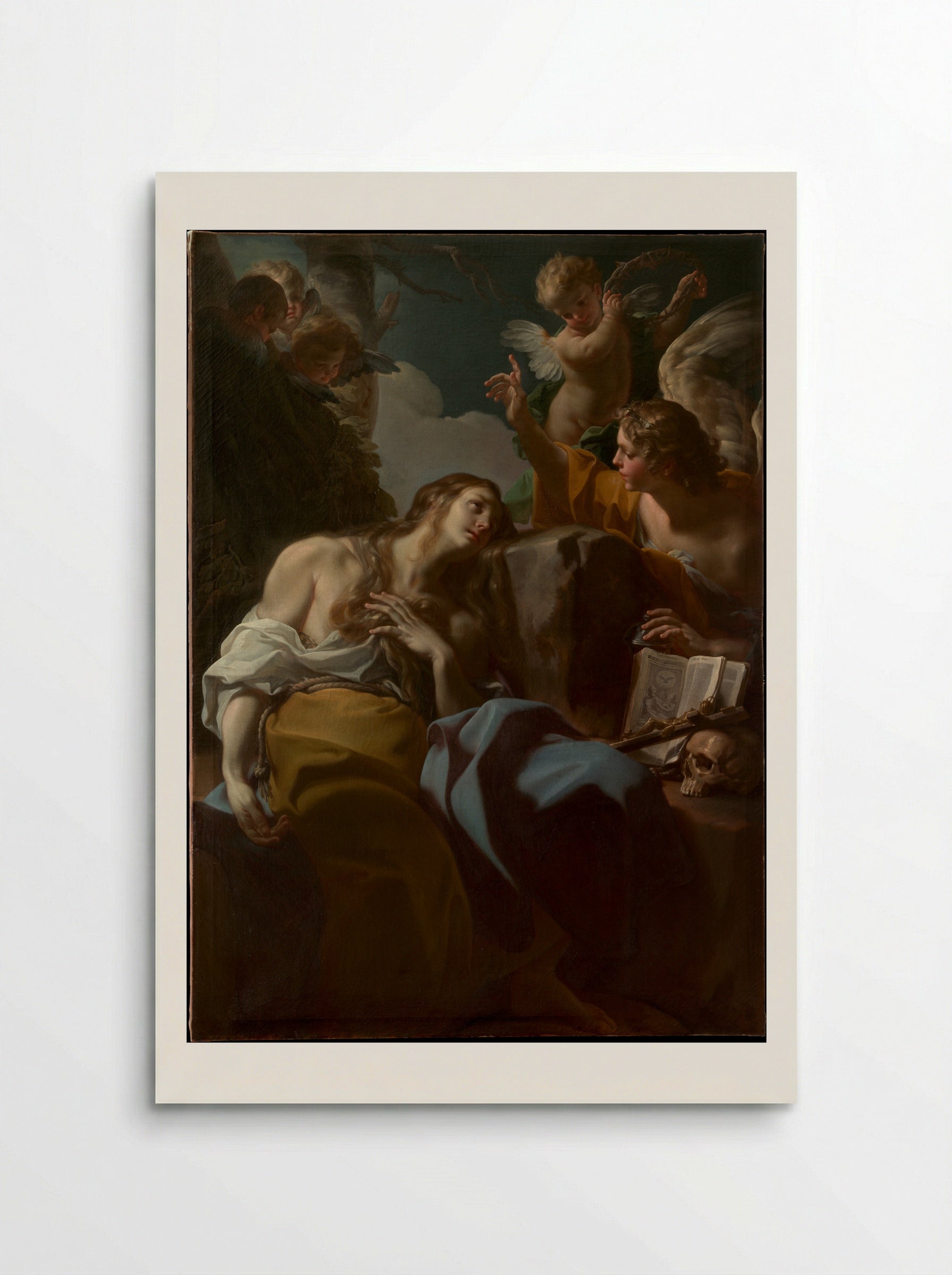 The Penitent Magdalen - Corrado Giaquinto - Poster