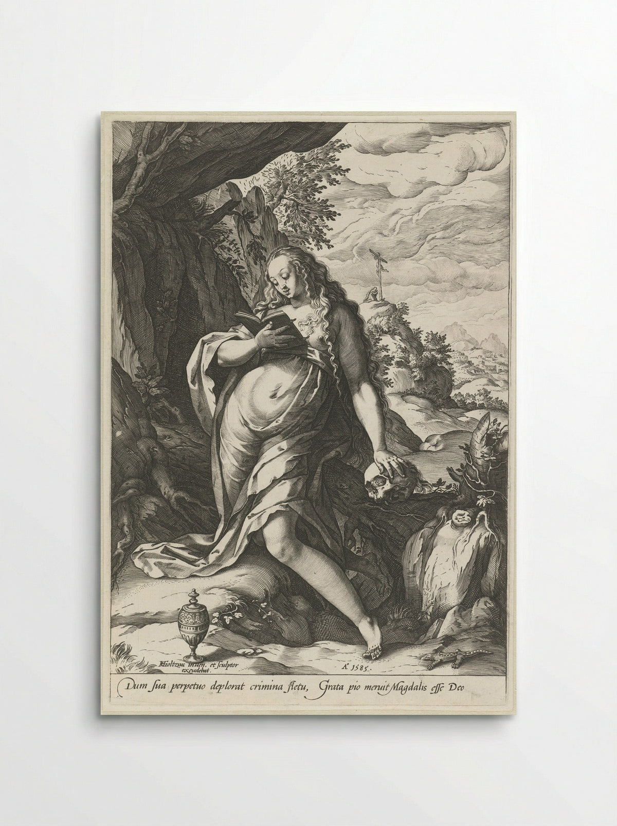 The Penitent Magdalene - Bartholomeus Spranger - Poster