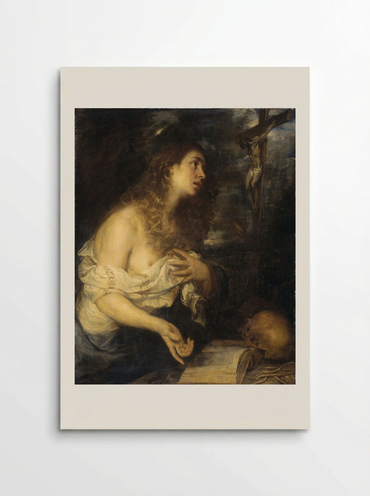 The Penitent Mary Magdalene - Mateo Cerezo (II) - Poster