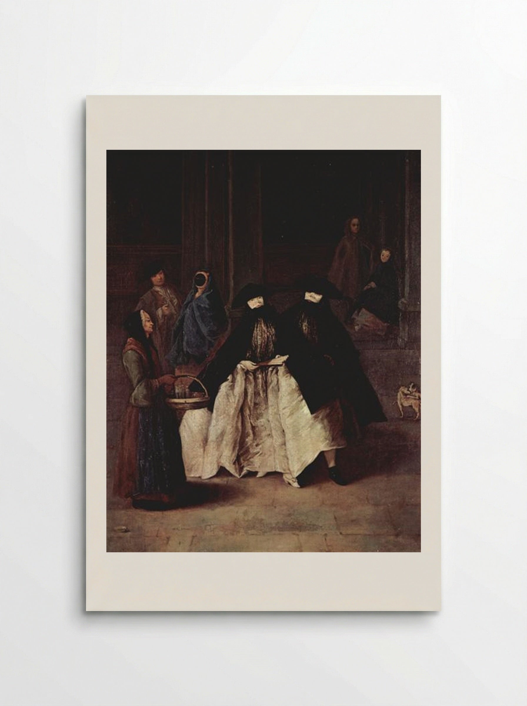The Perfume Seller - Pietro Longhi - Poster