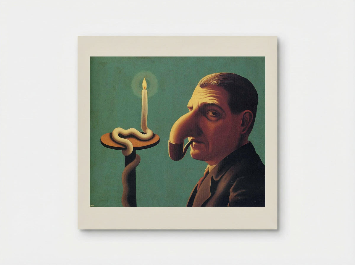 The Philosopher's Lamp - René Magritte - Poster