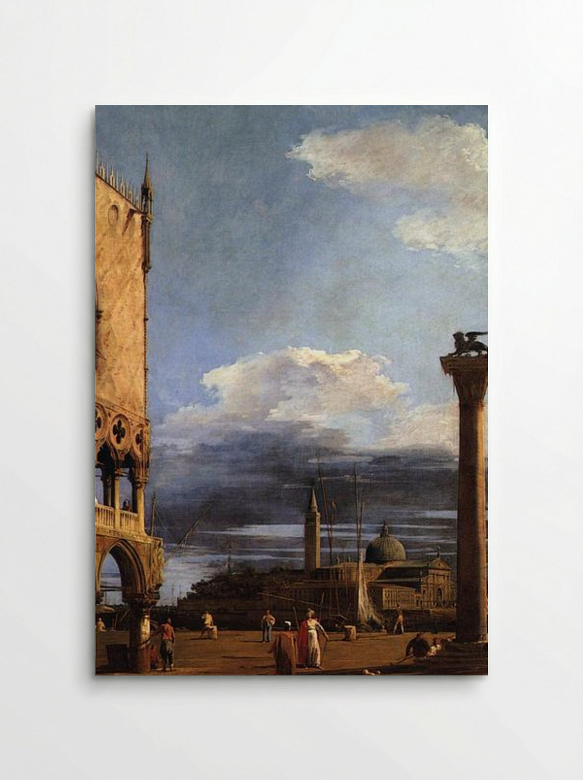 The Piazzetta towards San Giorgio Maggiore - Canaletto - Poster