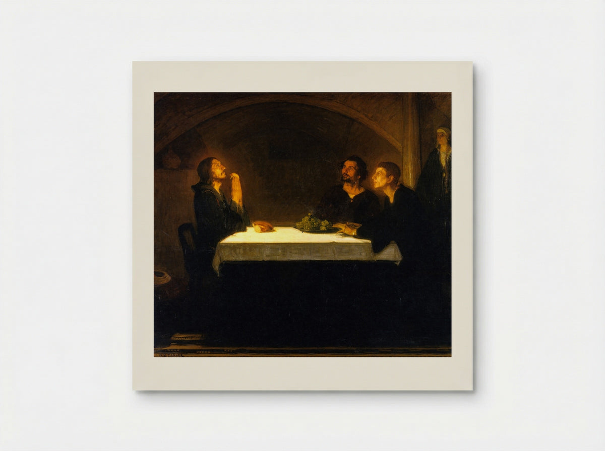 The Pilgrims of Emmaus - Henry Ossawa Tanner - Poster