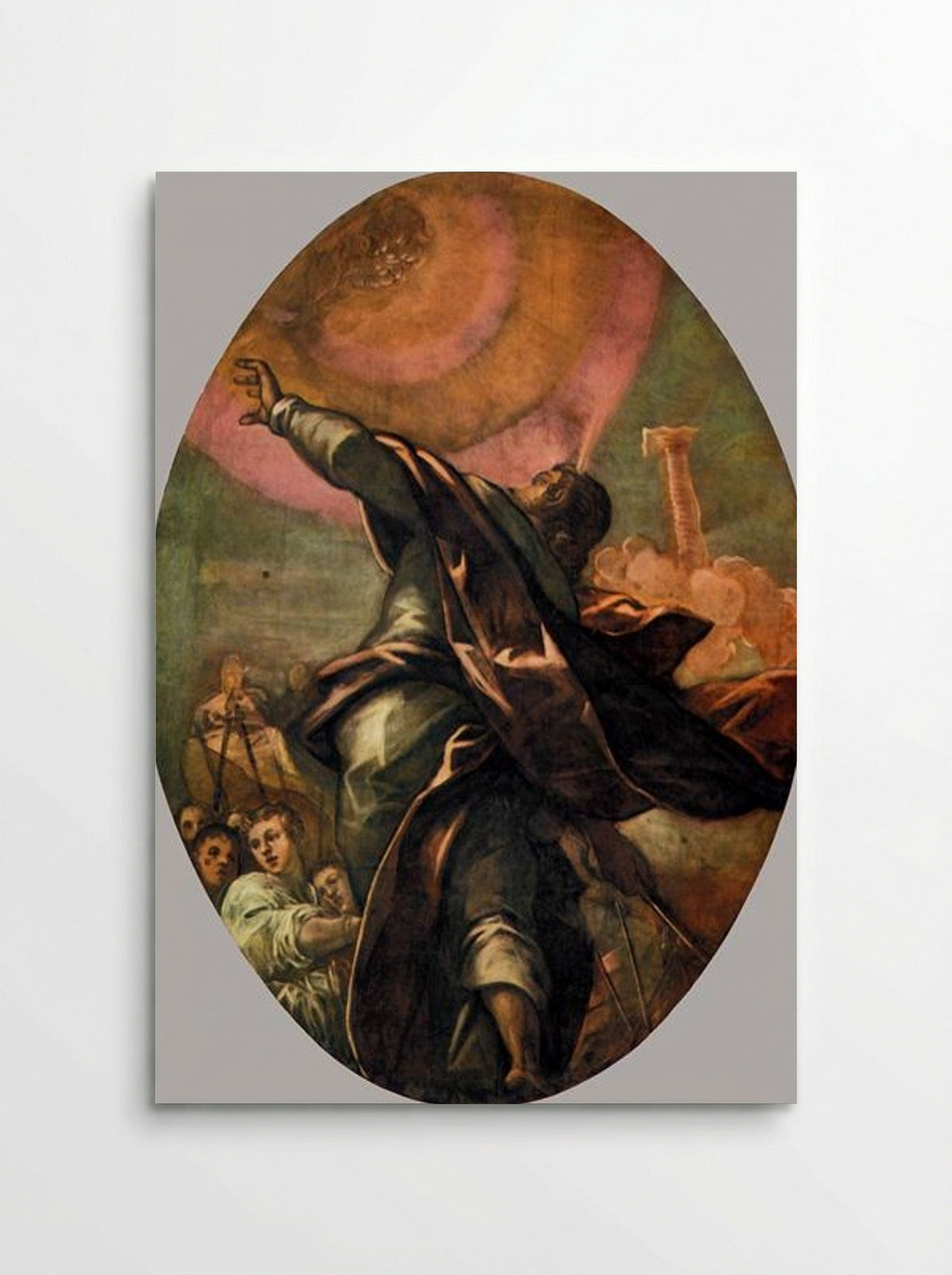 The Pillar of Fire - Tintoretto - Poster