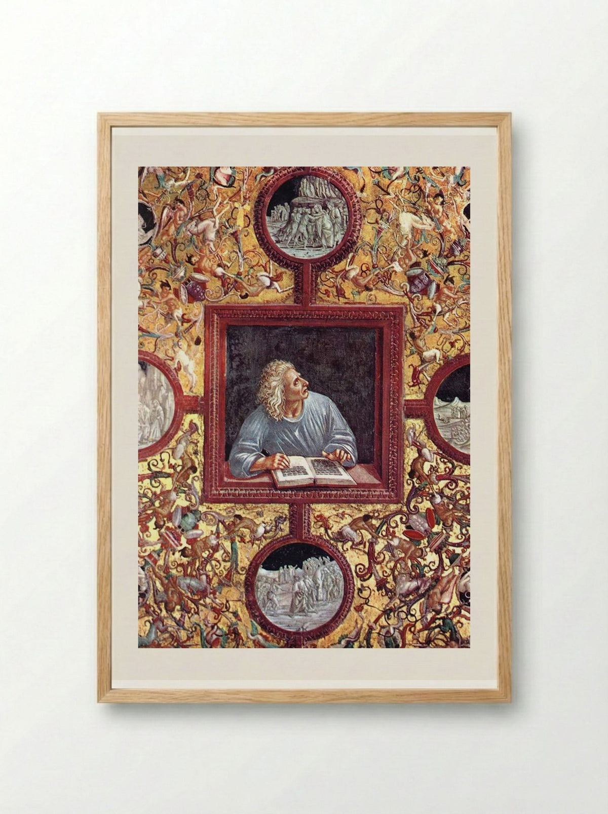 The Poet Virgil - Luca Signorelli - Framed Print Wood