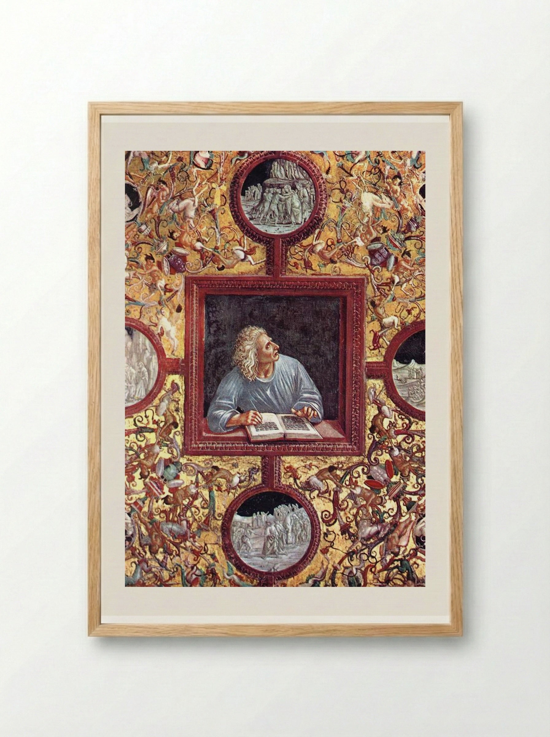 The Poet Virgil - Luca Signorelli - Framed Print Wood