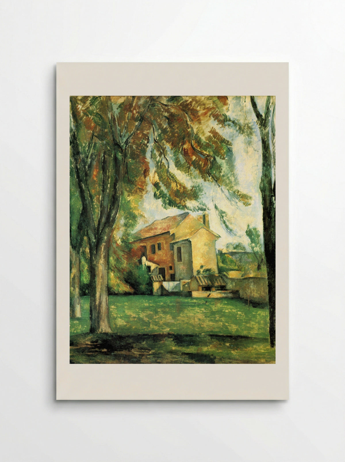 The Pond at the Jas de Bouffan - Paul Cézanne - Poster
