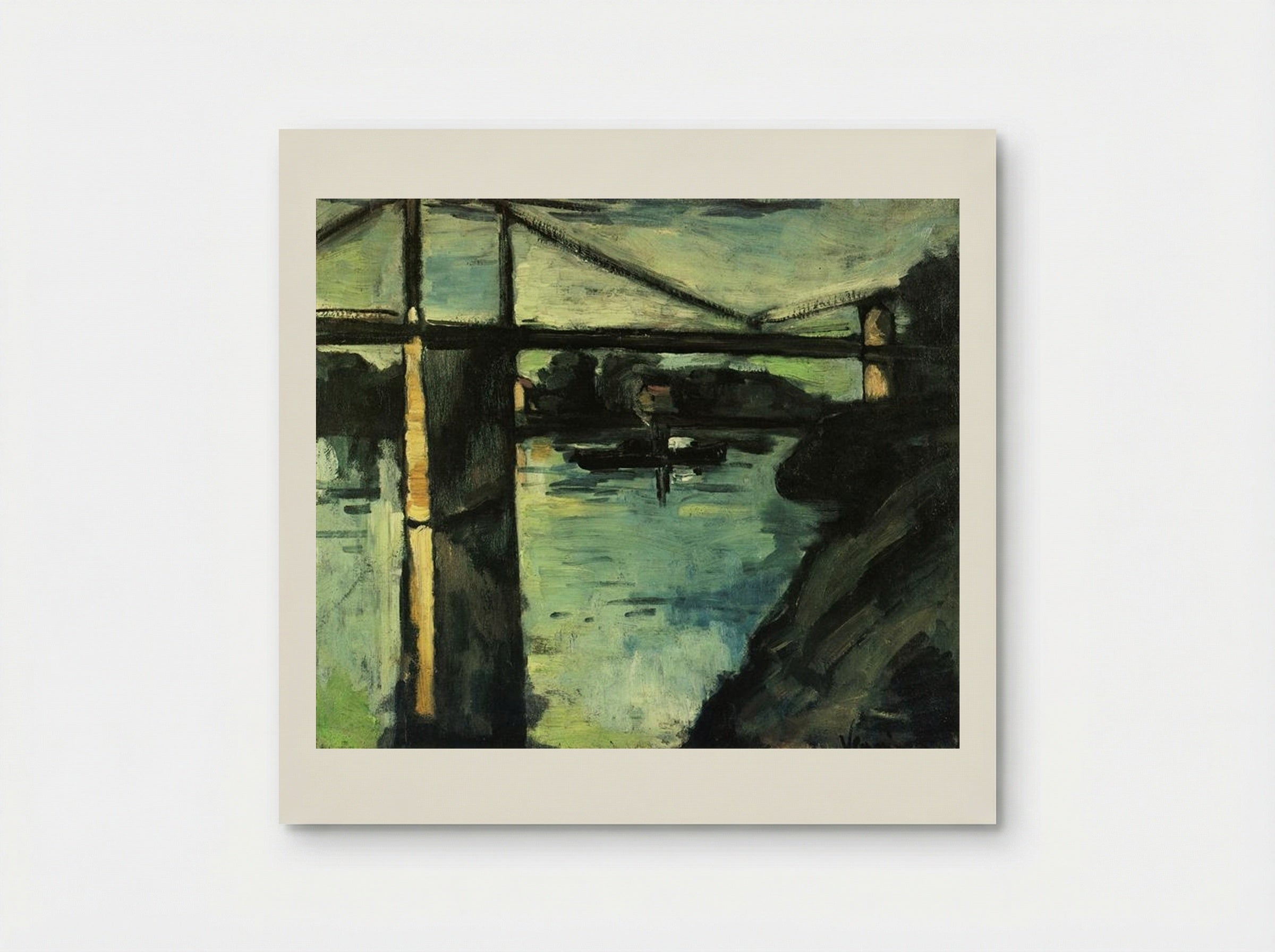 The Pont de Chatou - Maurice de Vlaminck - Poster