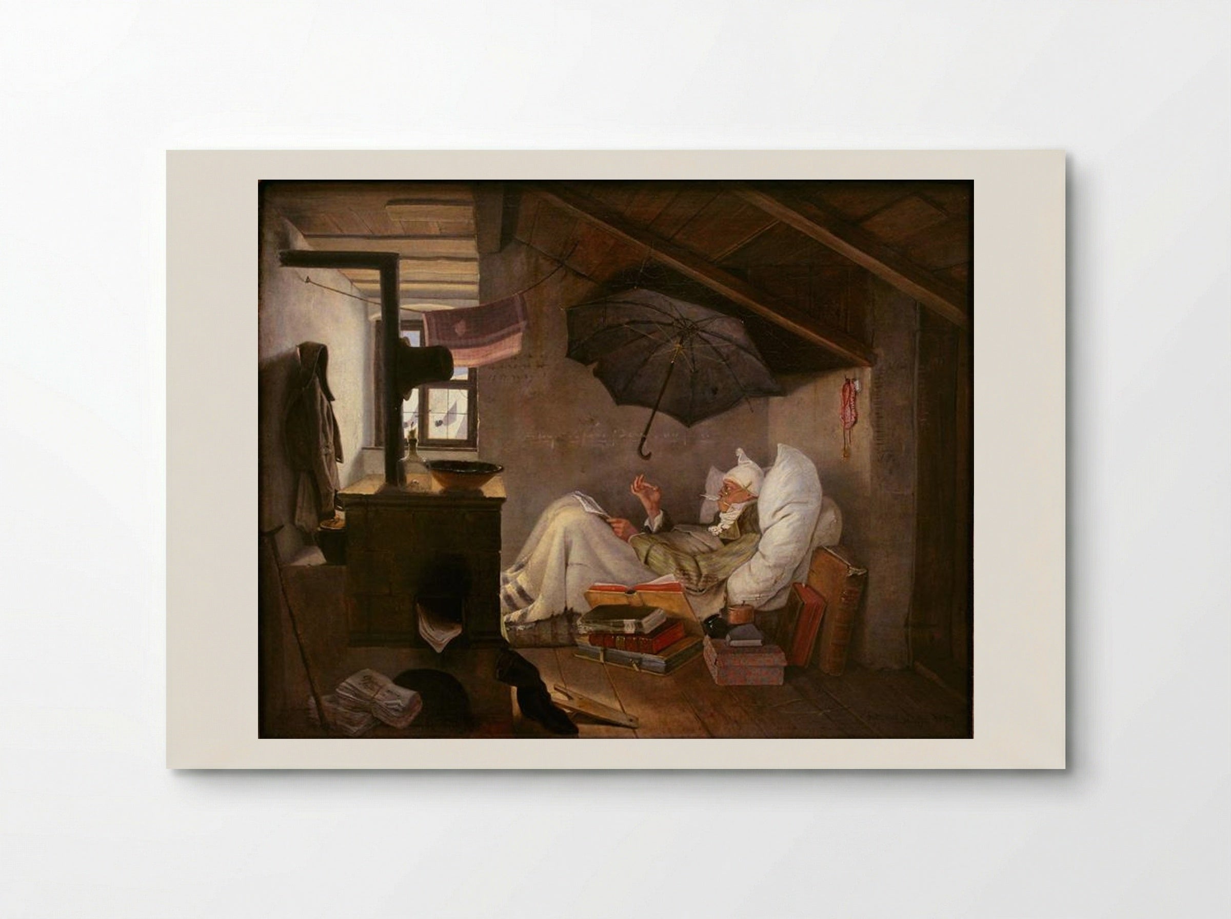 The Poor Poet - Carl Spitzweg - Poster