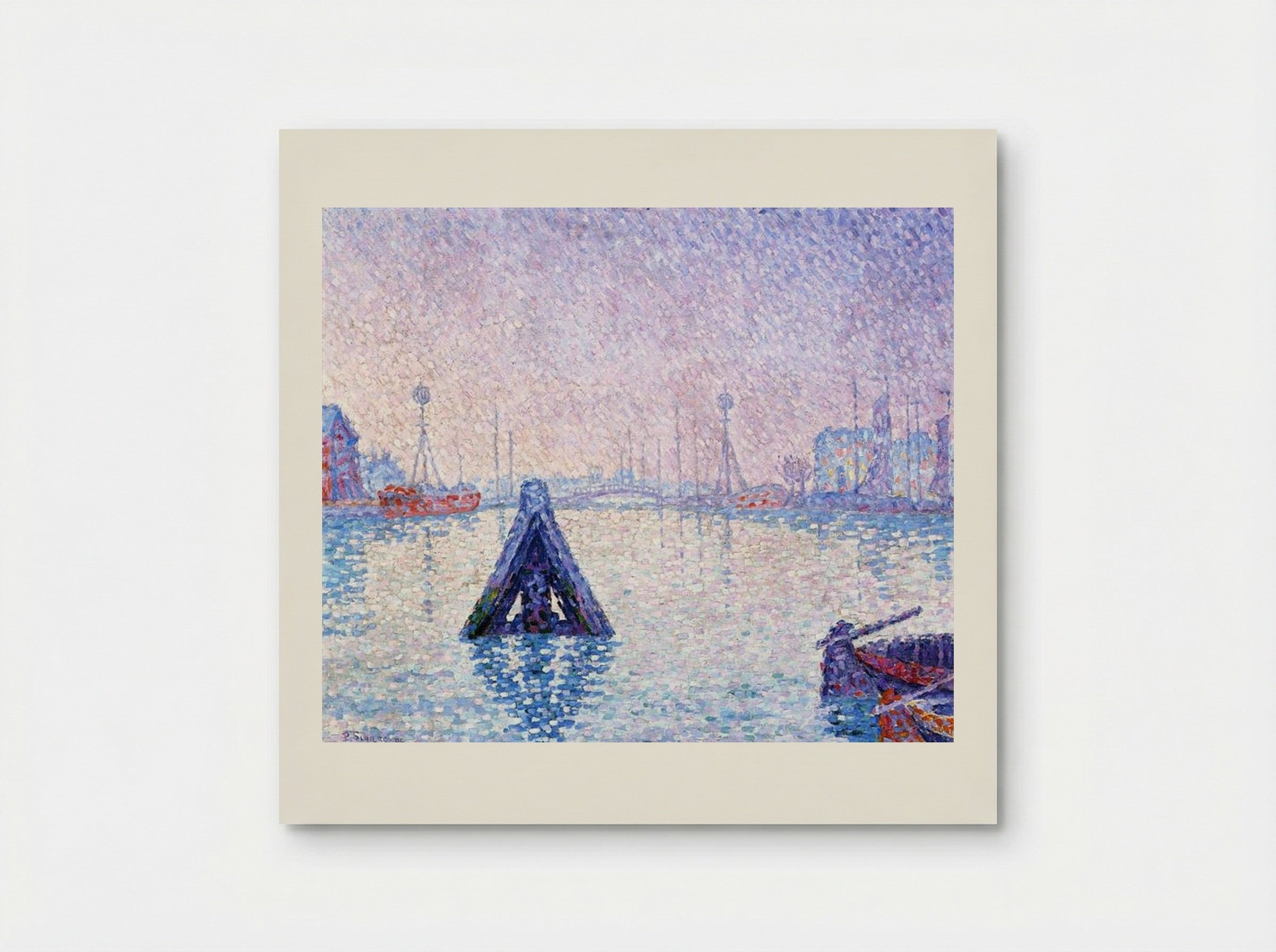 The Port at Vlissingen - Paul Signac - Poster
