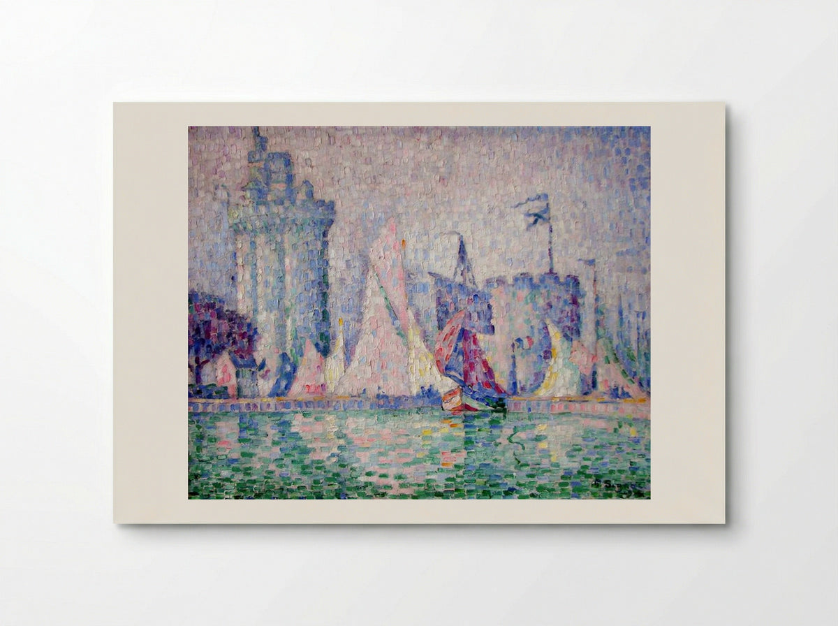 The Port of La Rochelle - Paul Signac - Poster