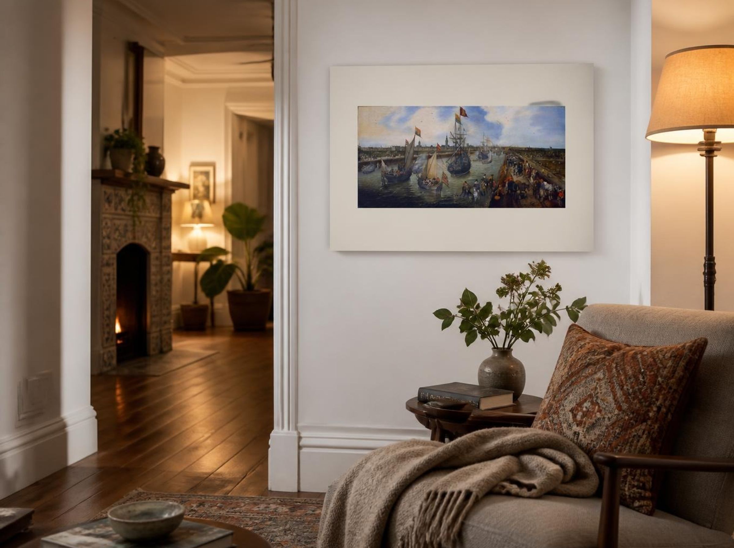 The Port of Middelburg - Adriaen van de Venne - Lifestyle
