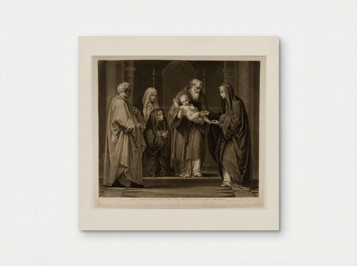 The Presentation in the Temple - Charles Howard Hodges - Poster