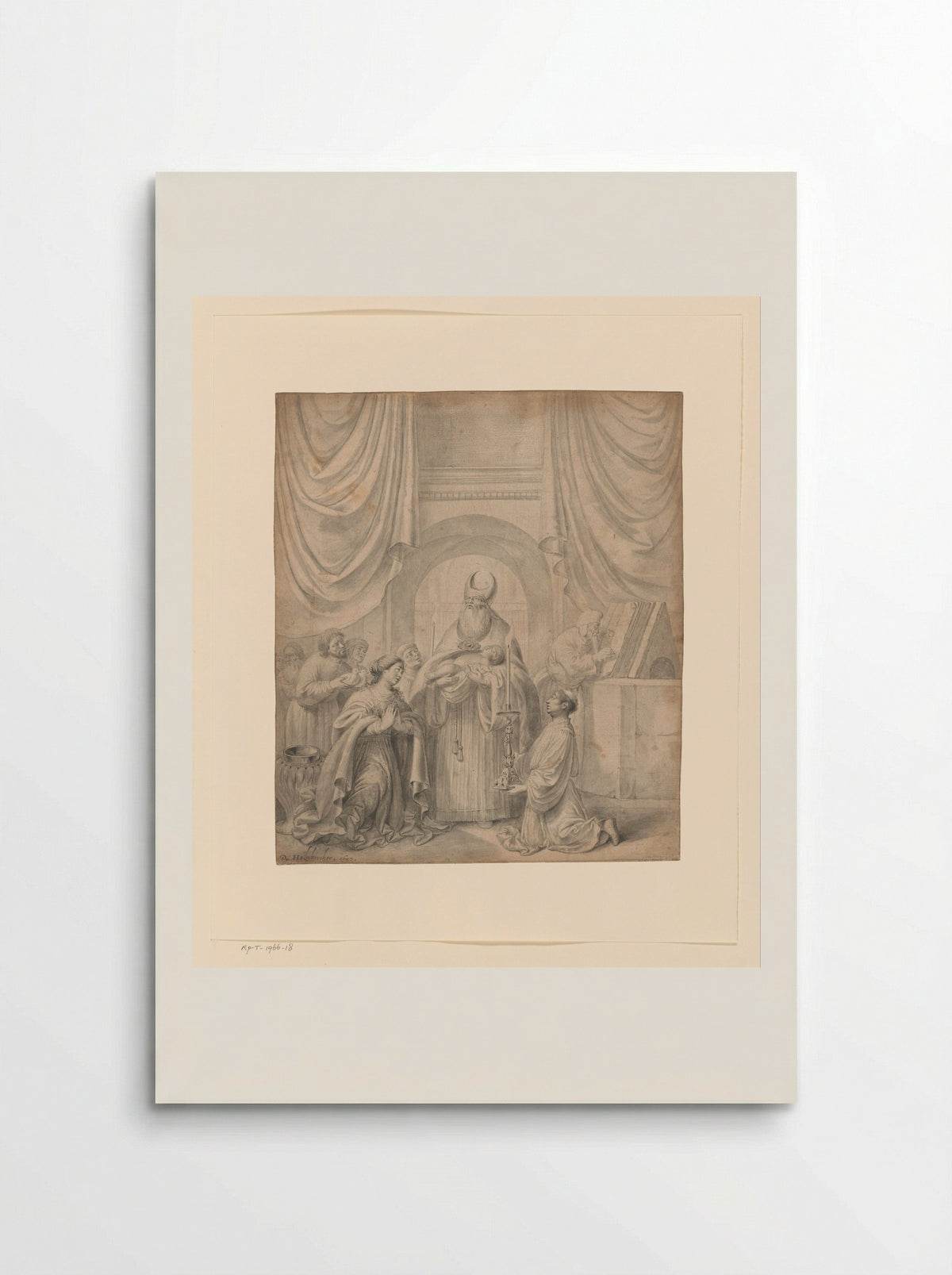 The Presentation in the Temple - Dirck Helmbreker - Poster