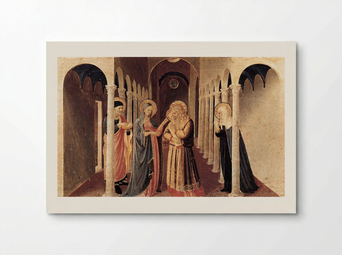 The Presentation of Christ in the Temple - Fra Angelico - Poster