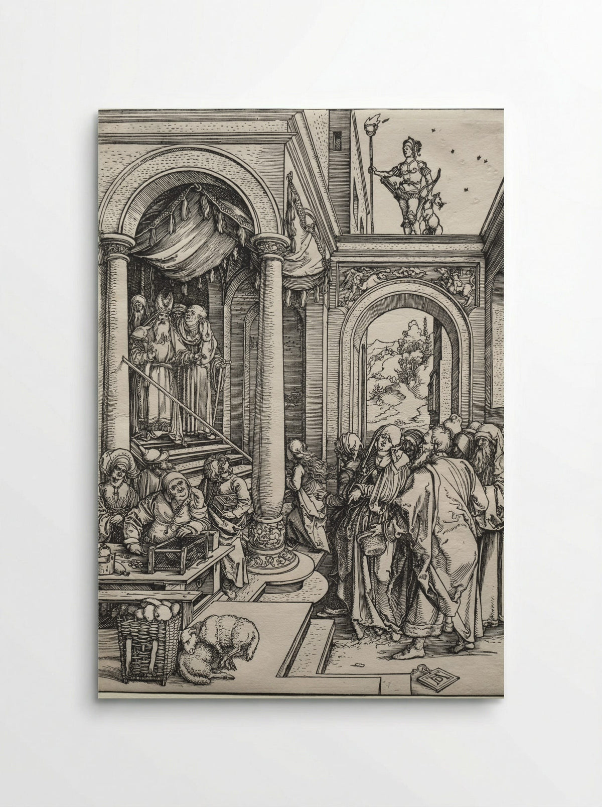 The Presentation of the Virgin in the Temple - Albrecht Dürer - Poster