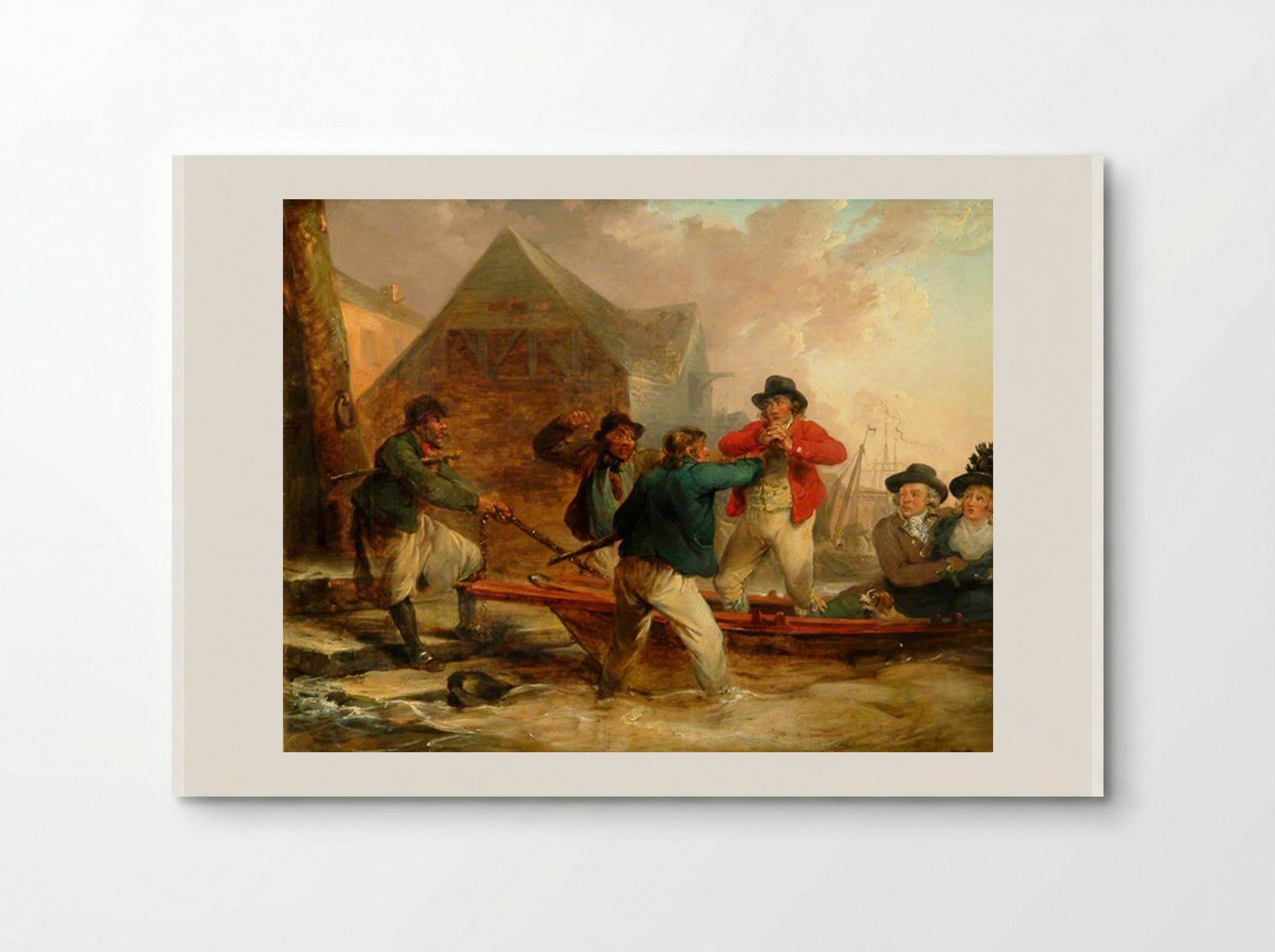 The Press-Gang - George Morland - Poster