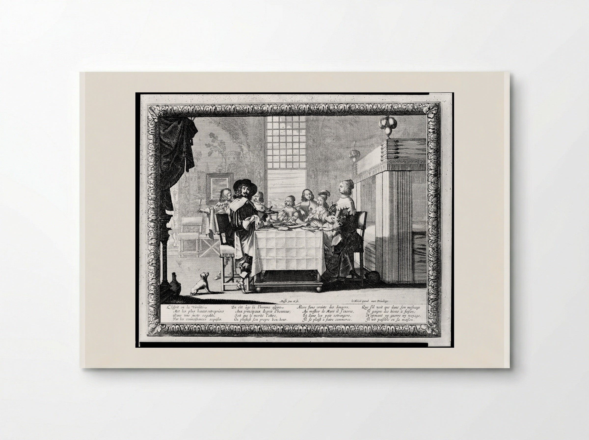 The Prime of Life - Abraham Bosse - Poster