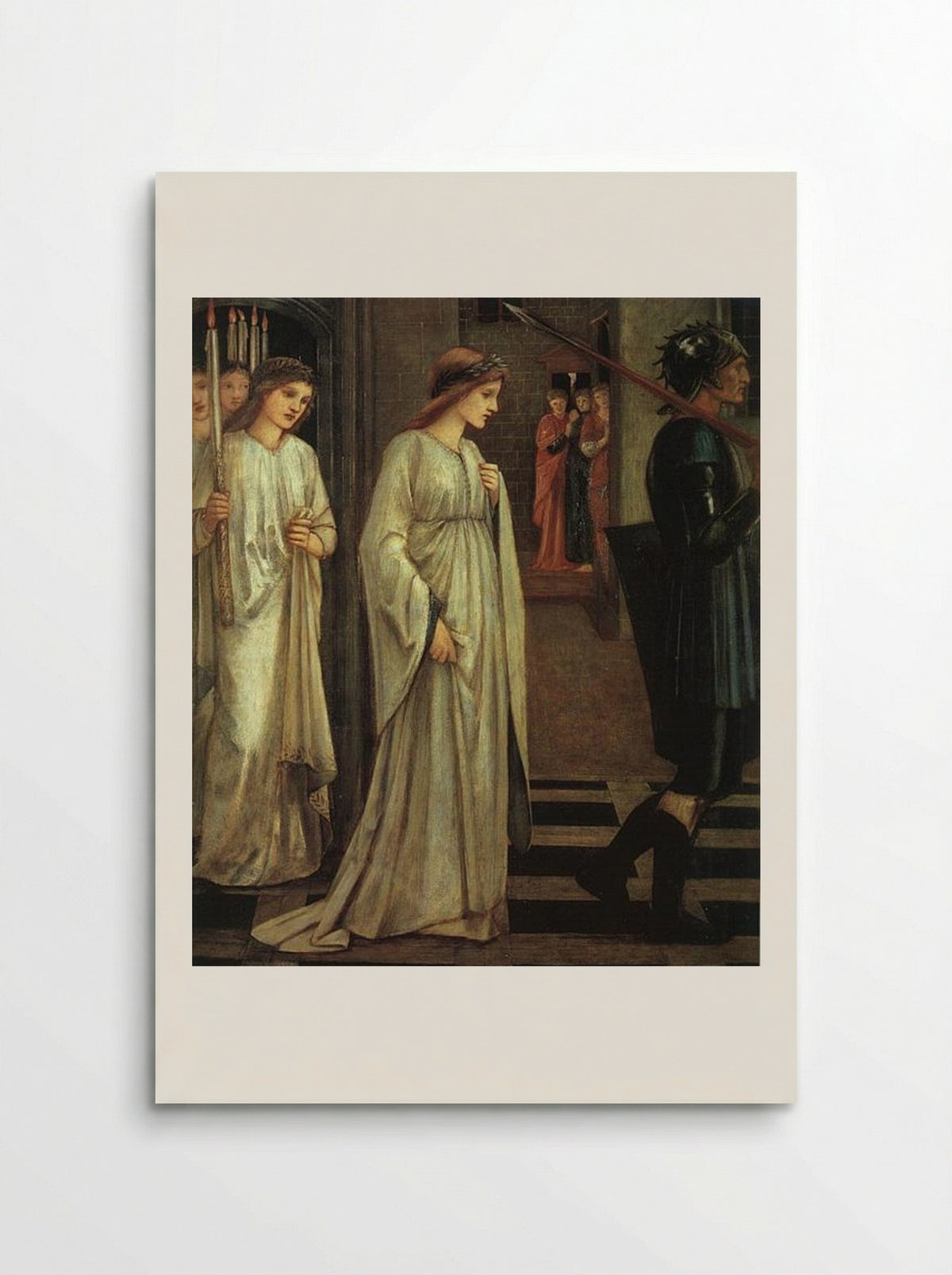 The Princess Sabra Led to the Dragon - Edward Burne-Jones - Poster