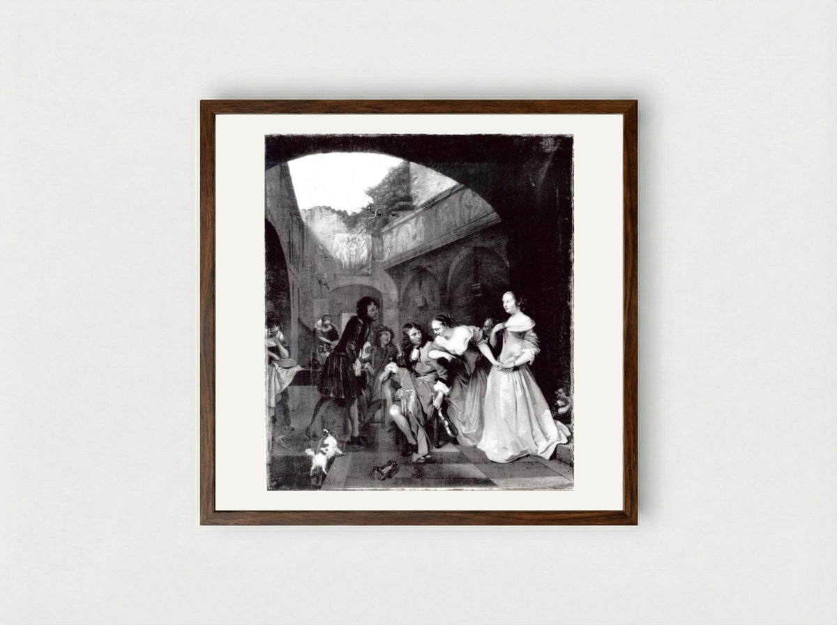 The Prodigal Son - Barend Graat - Framed Print Dark Wood