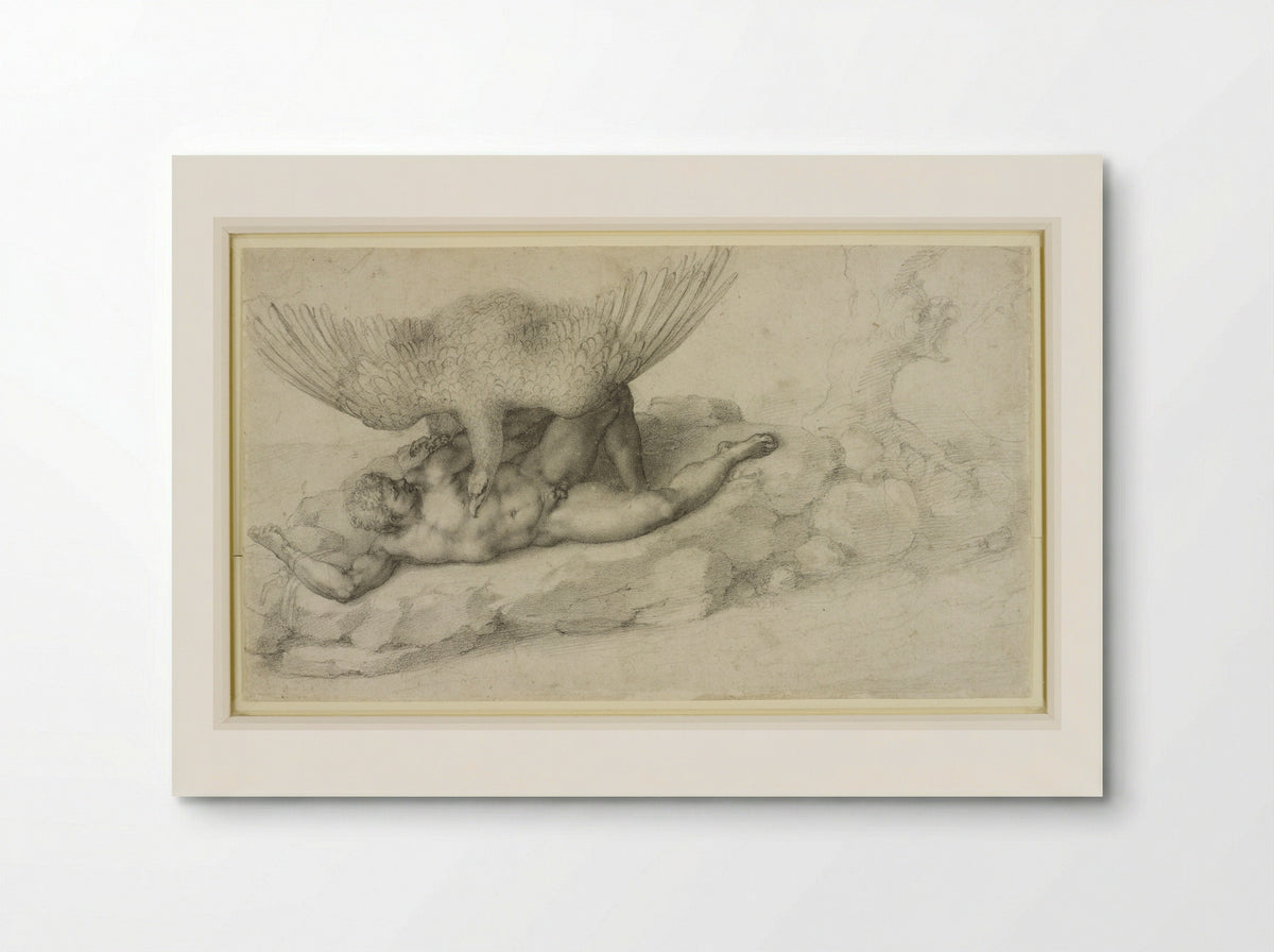 The Punishment of Tityus - Michelangelo Buonarroti - Poster
