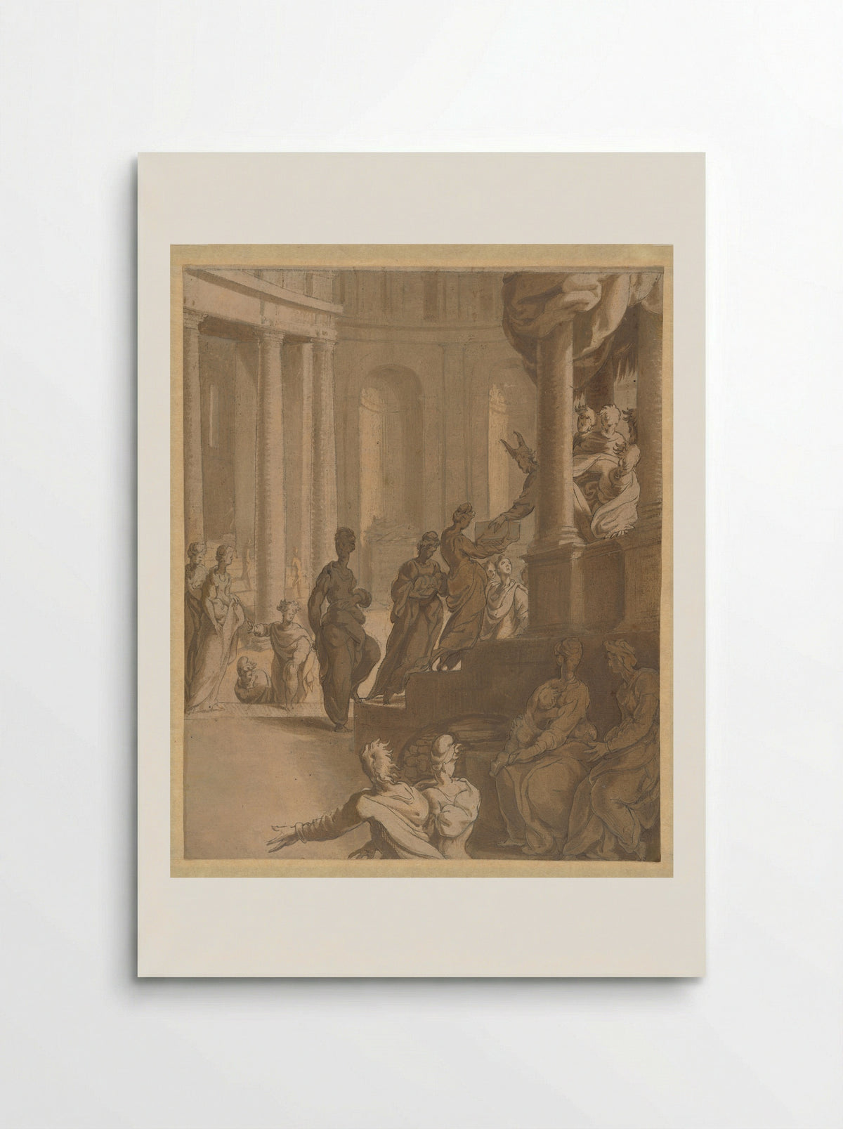The Purification of the Virgin - Adriaan de Weerdt - Poster
