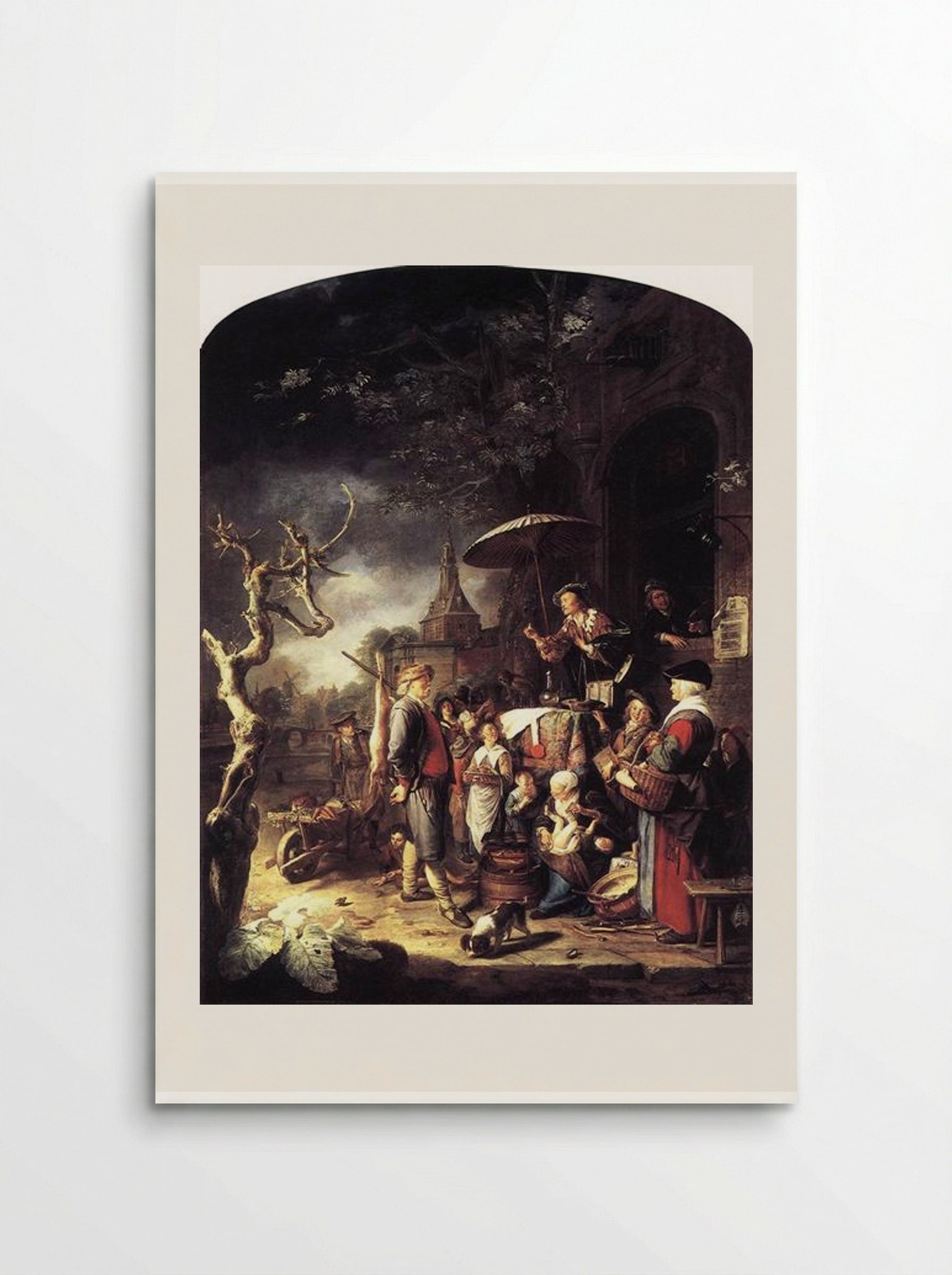 The Quack - Gerrit Dou - Poster