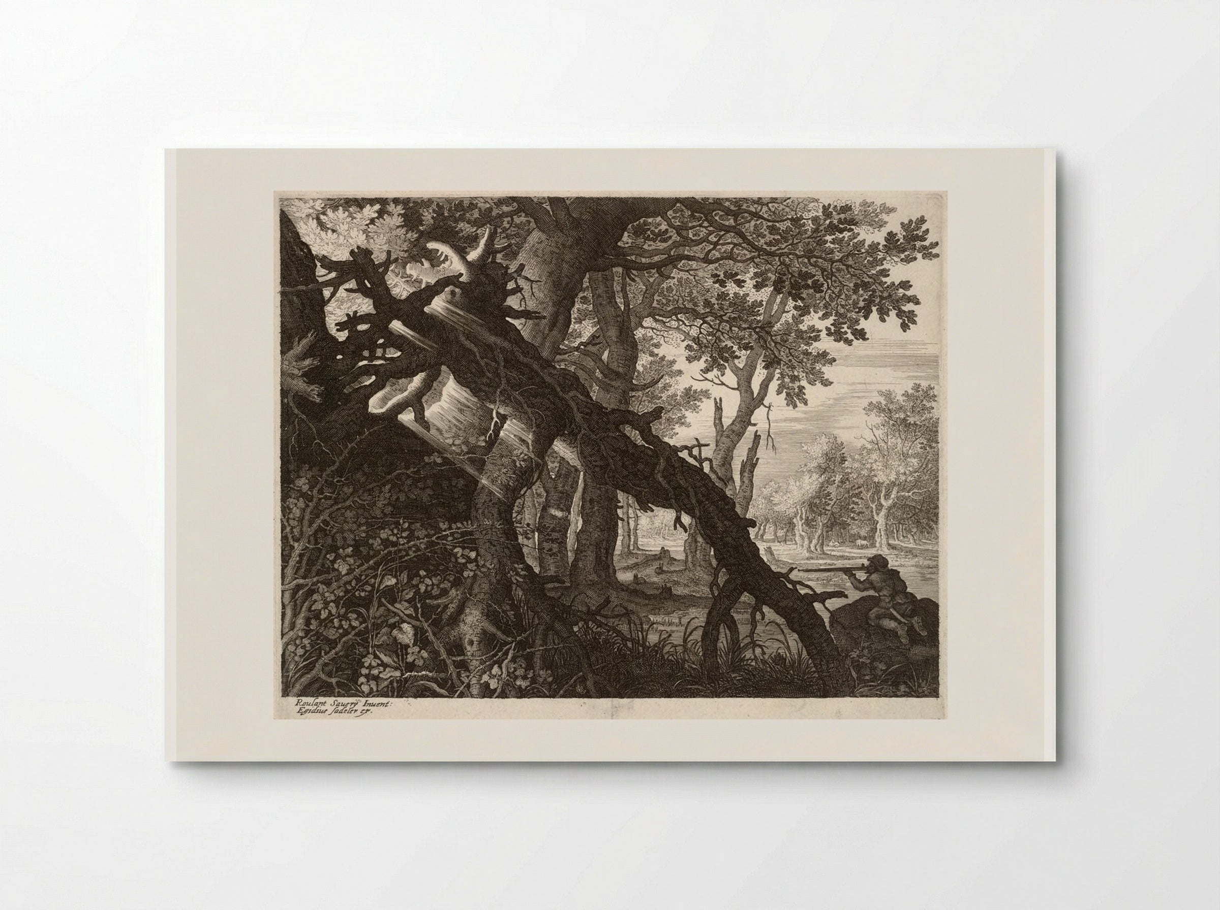 The Rabbit Hunter - Aegidius Sadeler II - Poster
