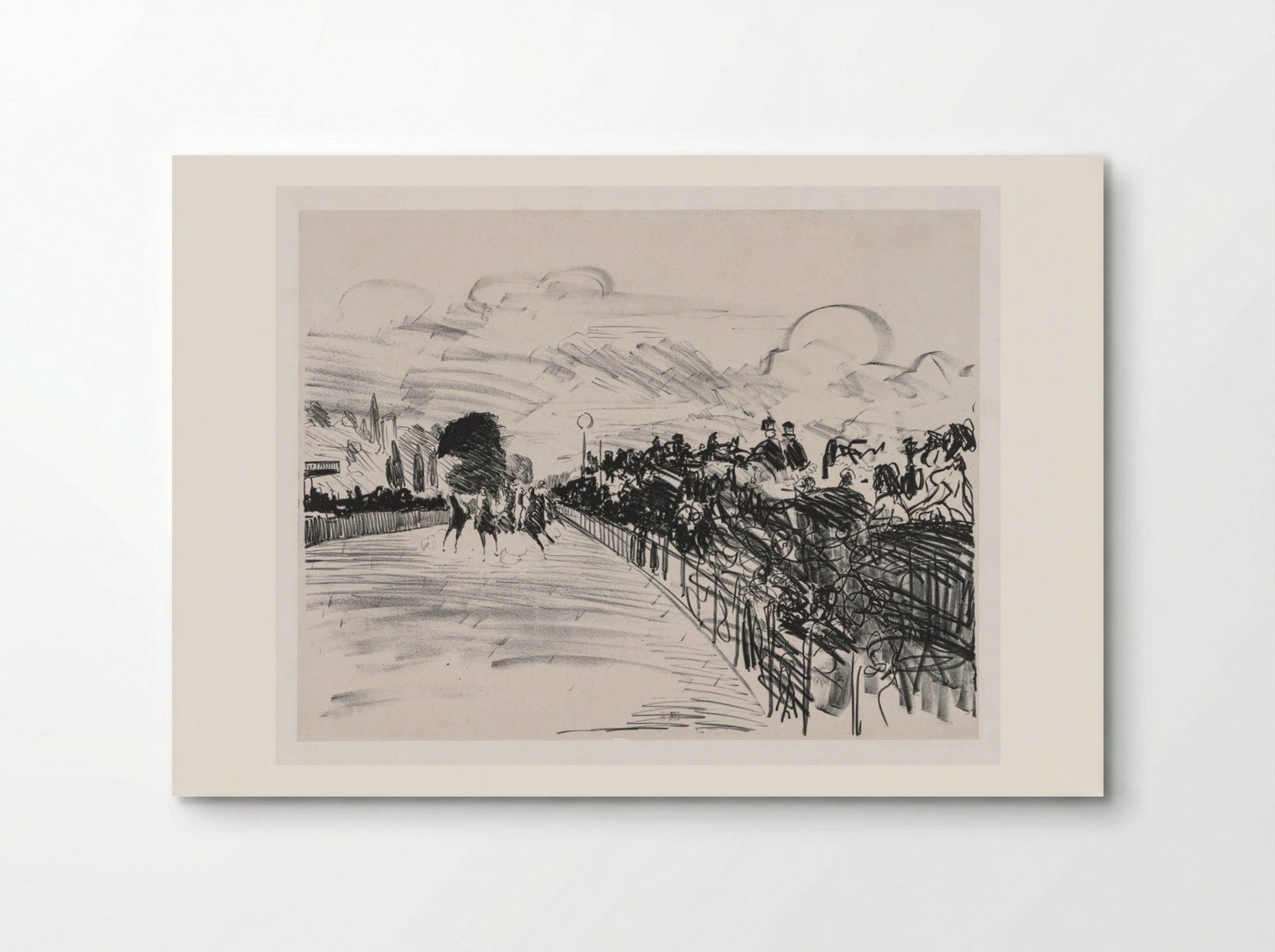 The Races - Édouard Manet - Poster