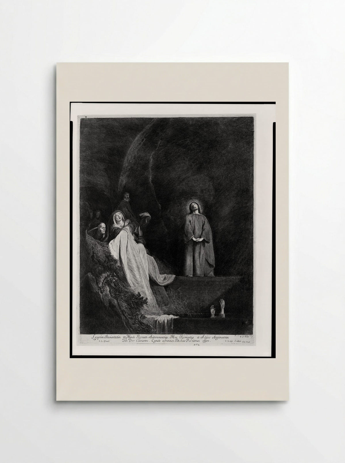 The Raising of Lazarus - Jacob Louÿs - Poster