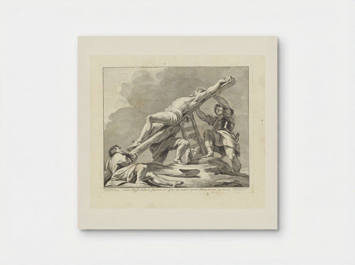 The Raising of the Cross - Jan Punt - Poster