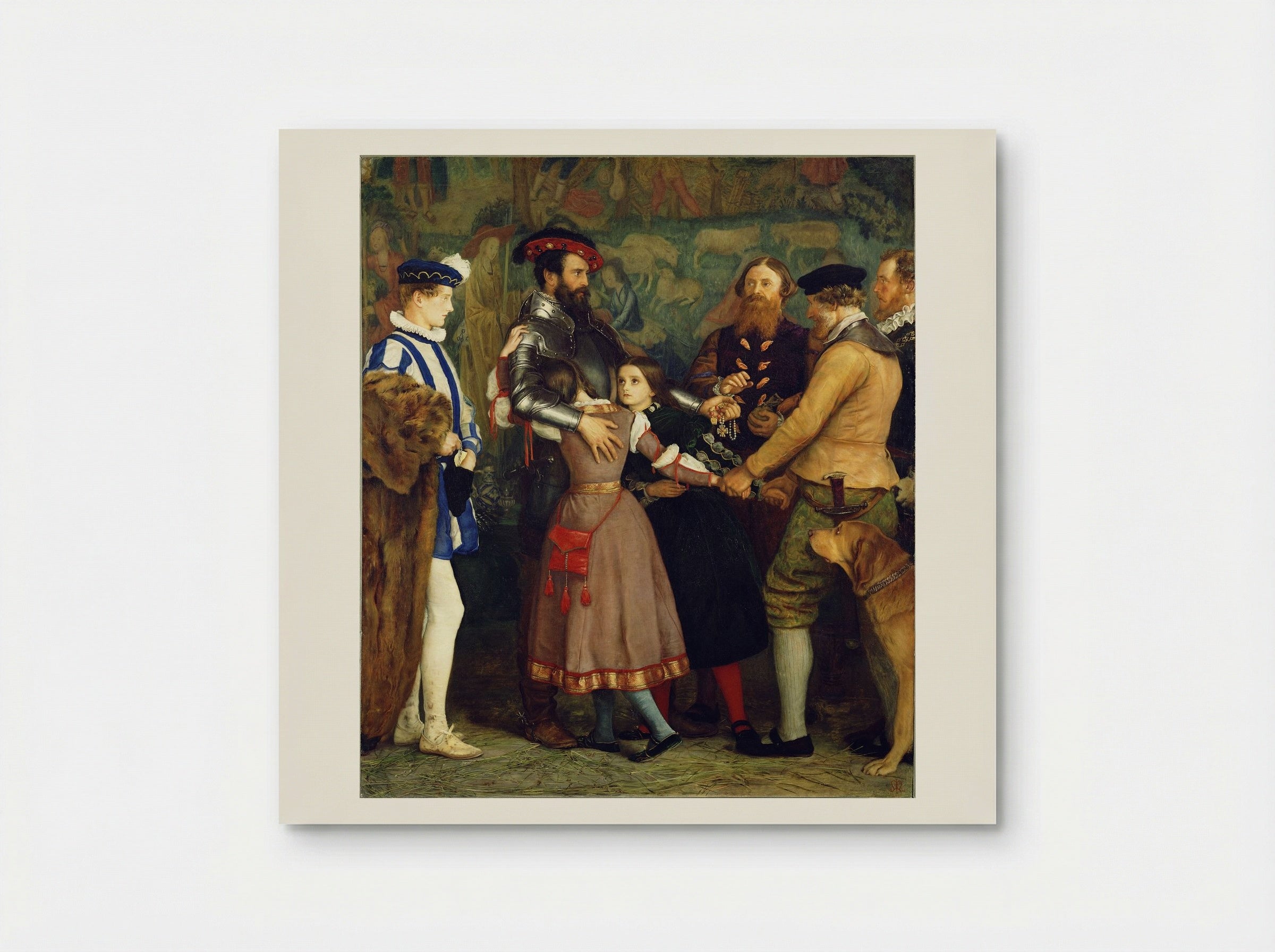 The Ransom - John Everett Millais - Poster