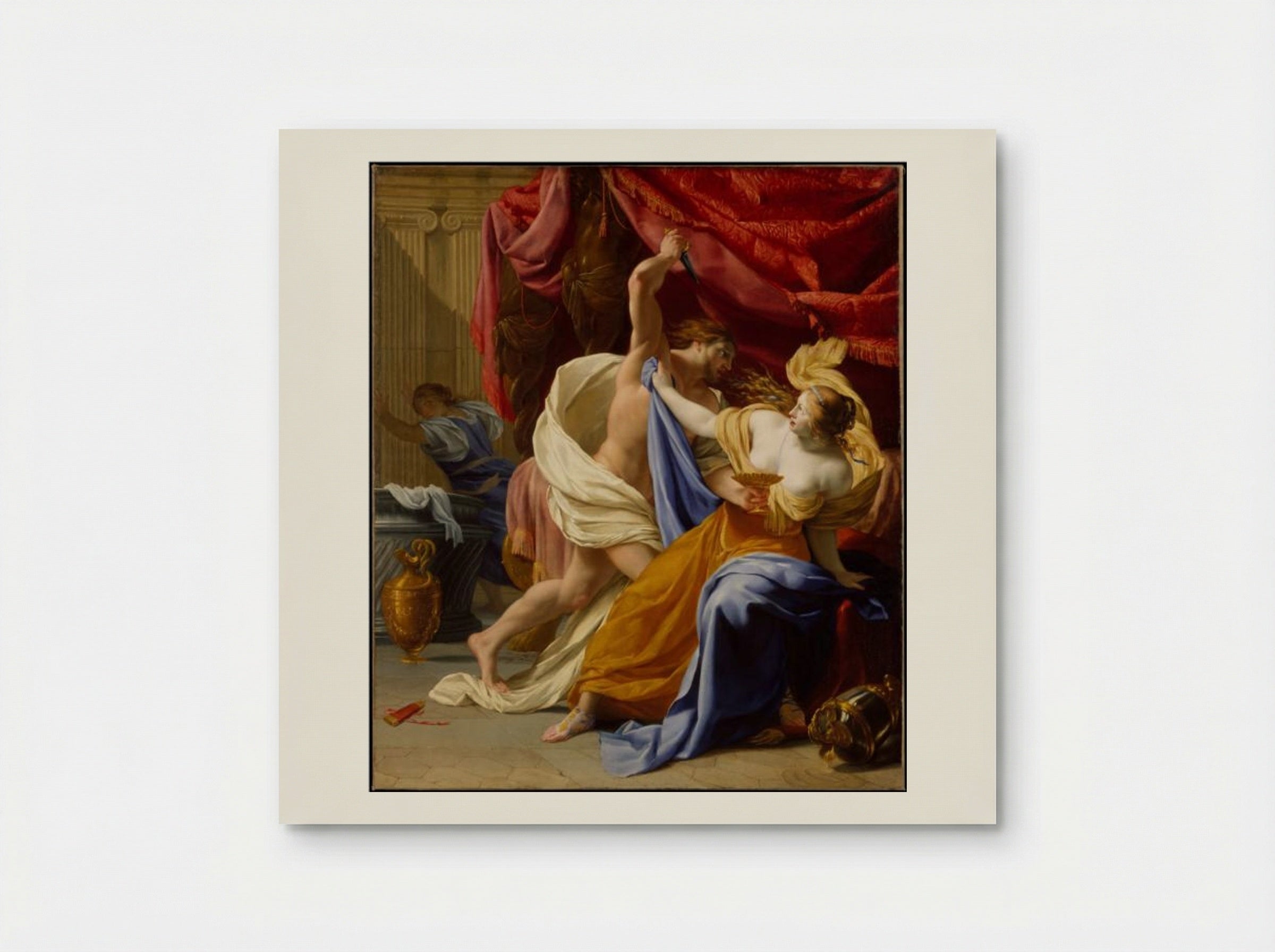 The Rape of Tamar - Eustache Le Sueur - Poster