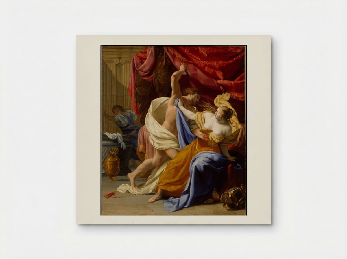 The Rape of Tamar - Eustache Le Sueur - Poster