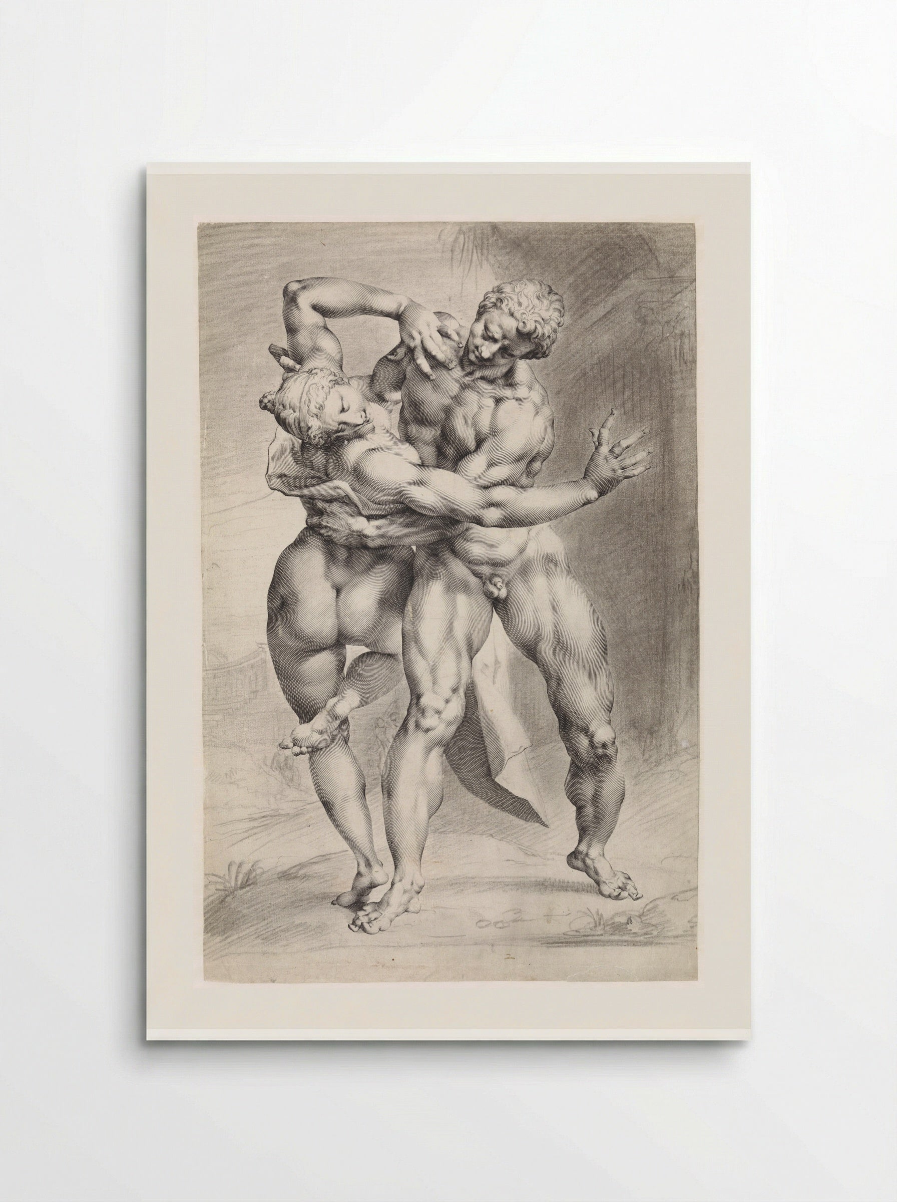 The Rape of a Sabine Woman (Front View) - Jan Harmensz. Muller - Poster