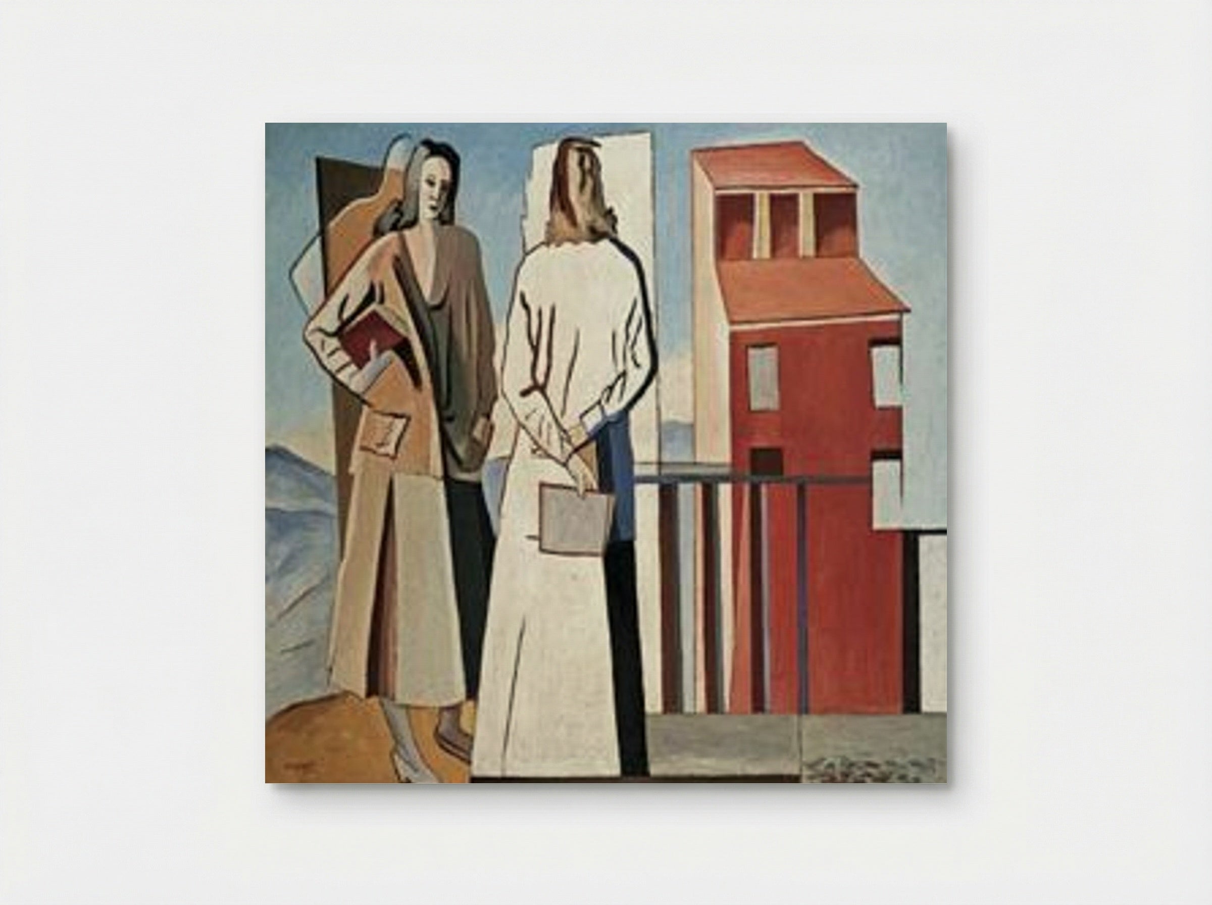 The Readers - Alberto Magnelli - Poster