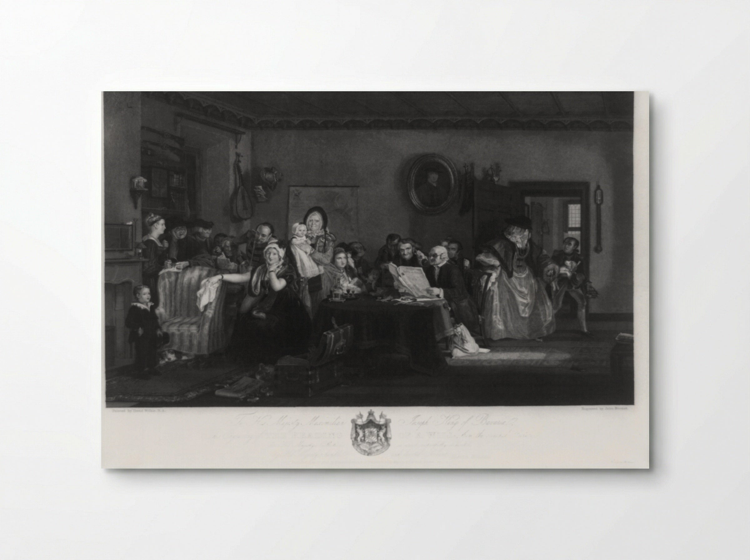 The Reading of the Will - John Burnet - Poster