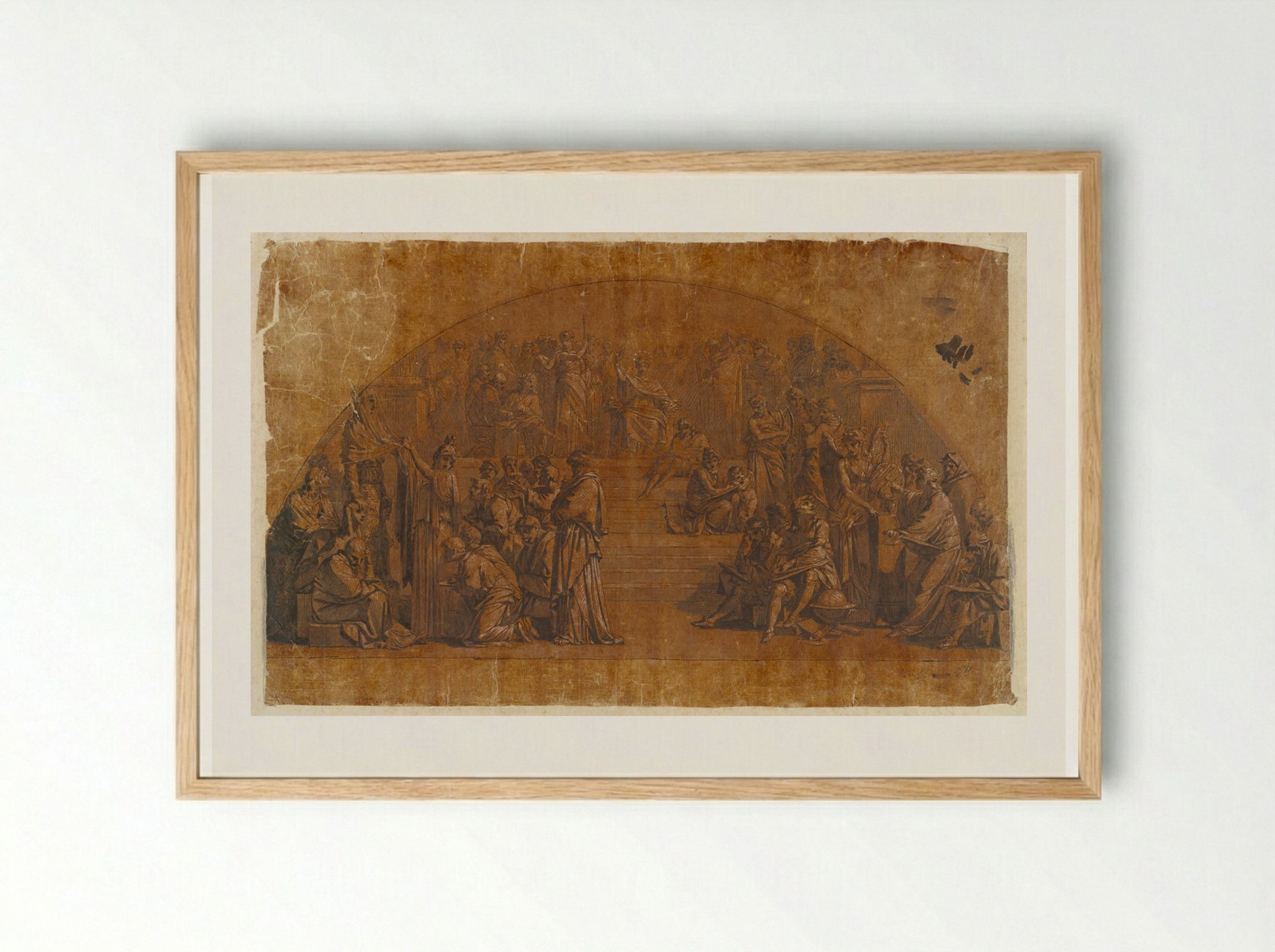 The Realm of Immortality - Pierre-Paul Prud'hon - Framed Print Wood