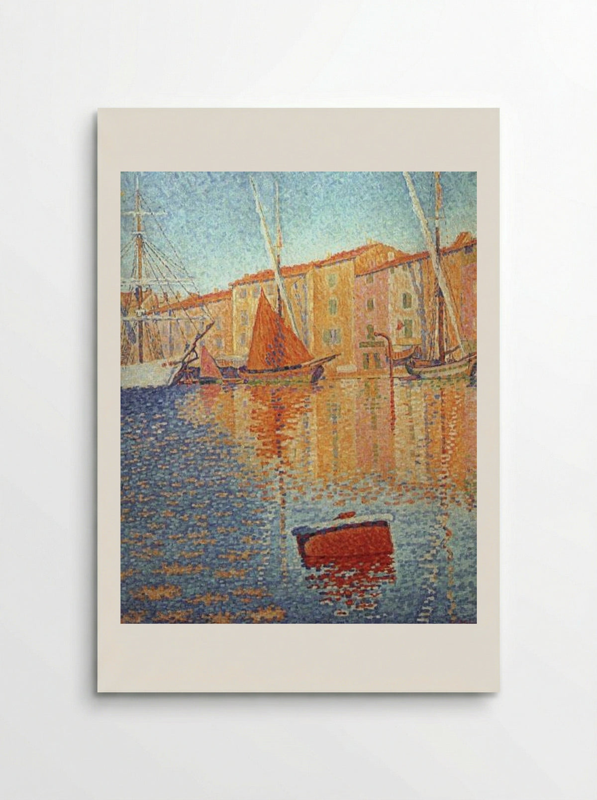 The Red Buoy, Saint-Tropez - Paul Signac - Poster