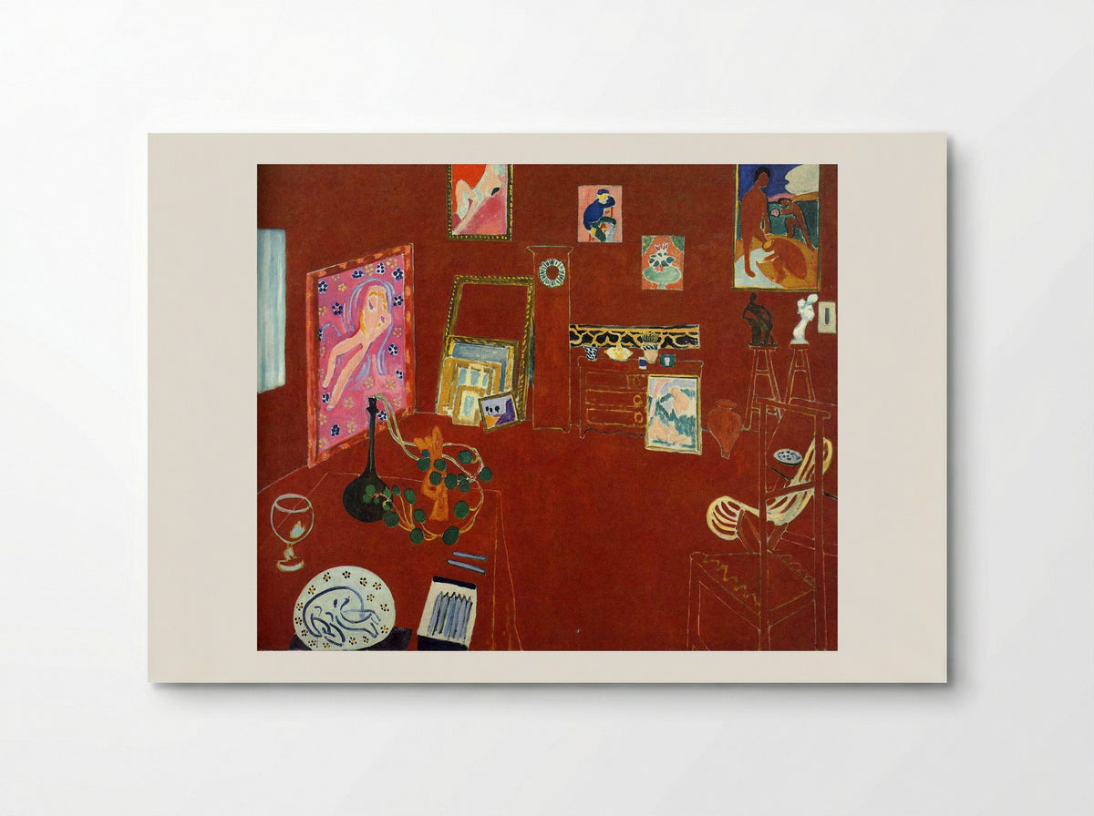 The Red Studio - Henri Matisse - Poster