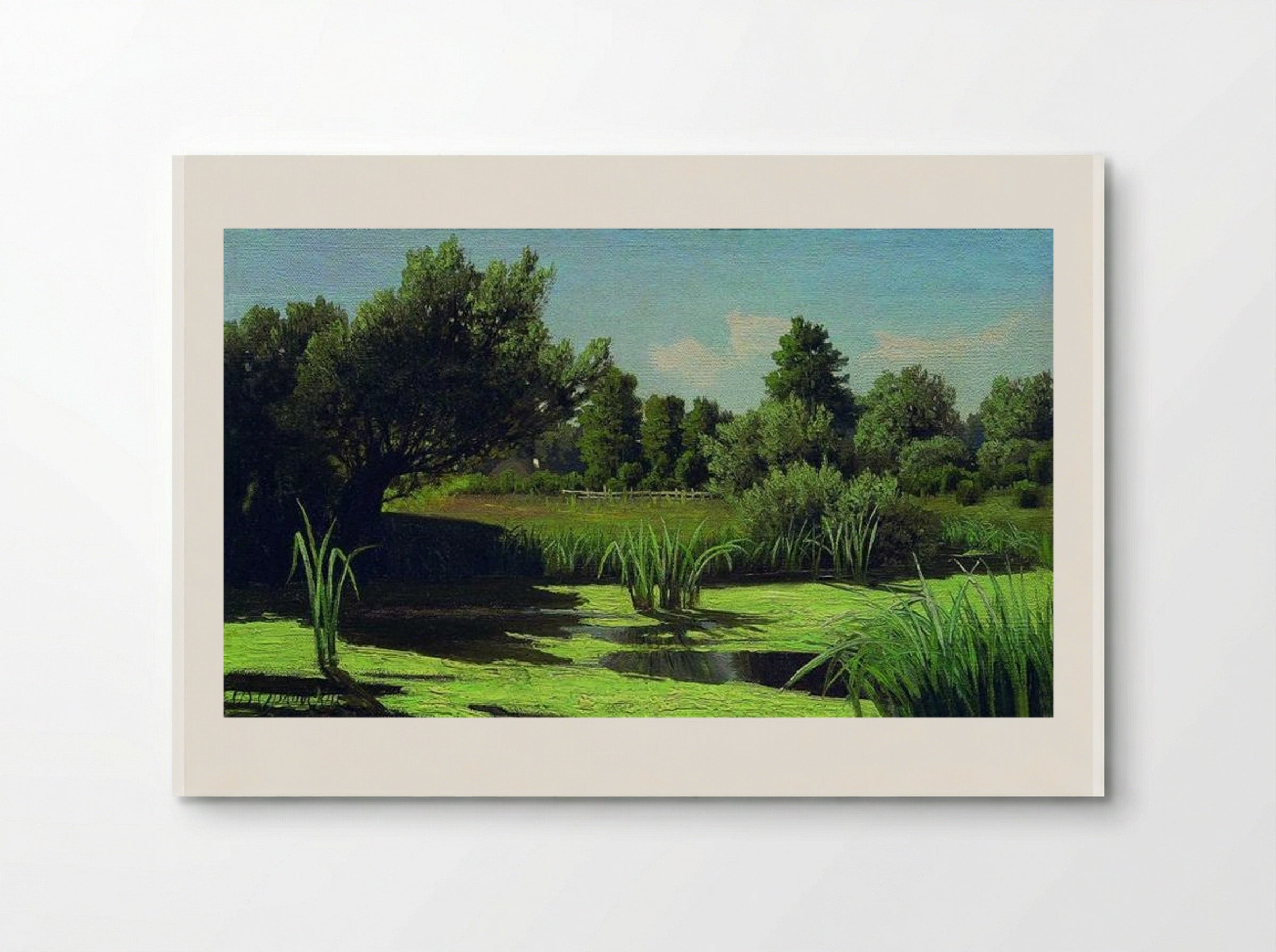 The Reeds in the River - Volodymyr Orlovsky - Poster