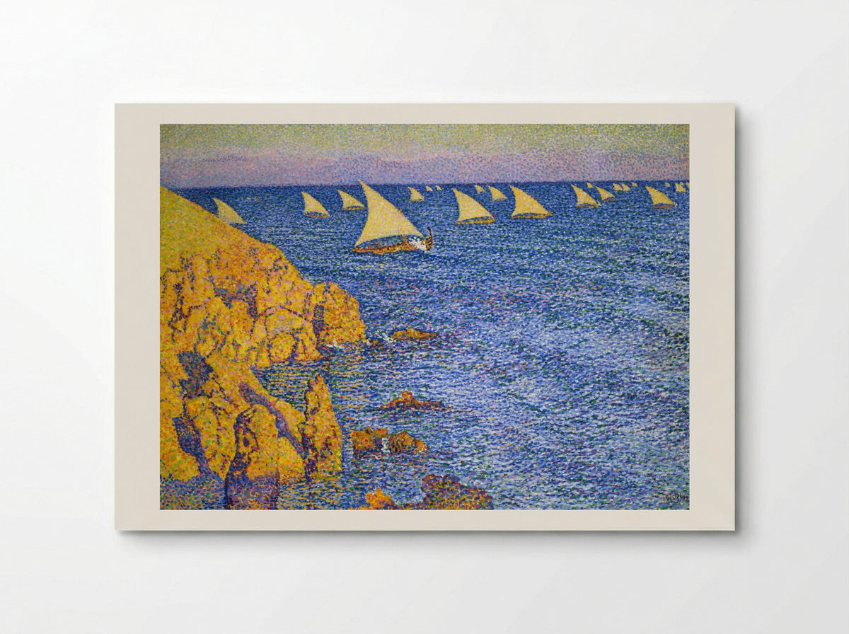 The Regatta - Théo van Rysselberghe - Poster