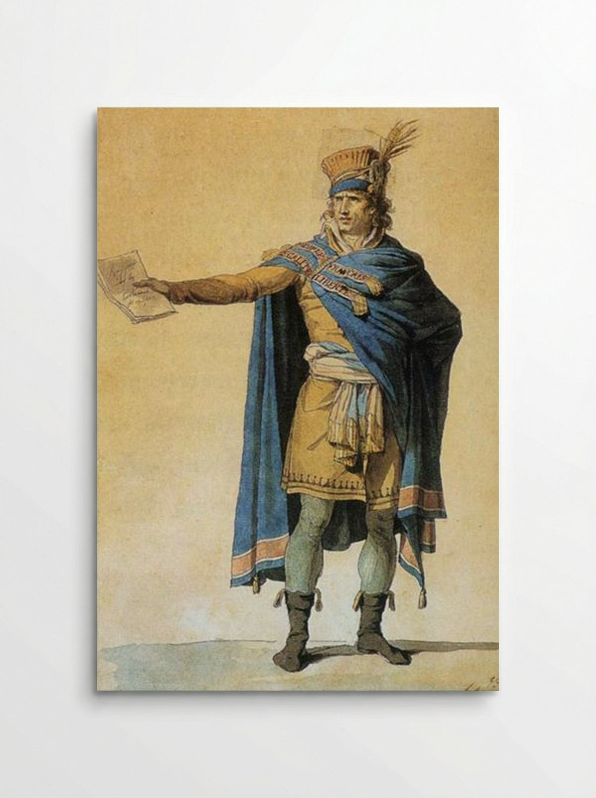 The Representatives of the People on Duty - Jacques-Louis David - Poster