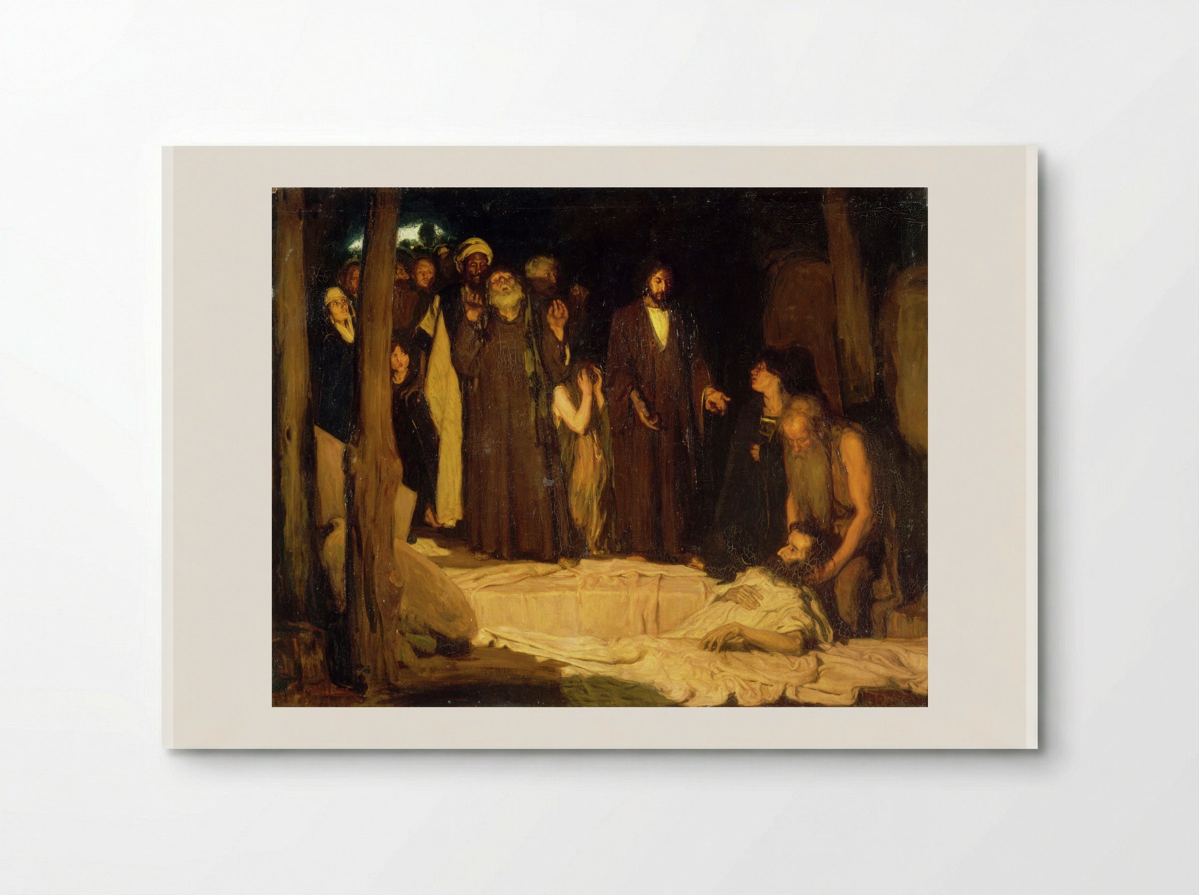 The Resurrection of Lazarus - Henry Ossawa Tanner - Poster