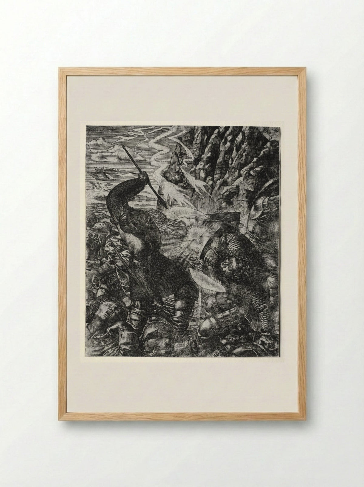 The Resurrection - Philipp Uffenbach - Framed Print Wood