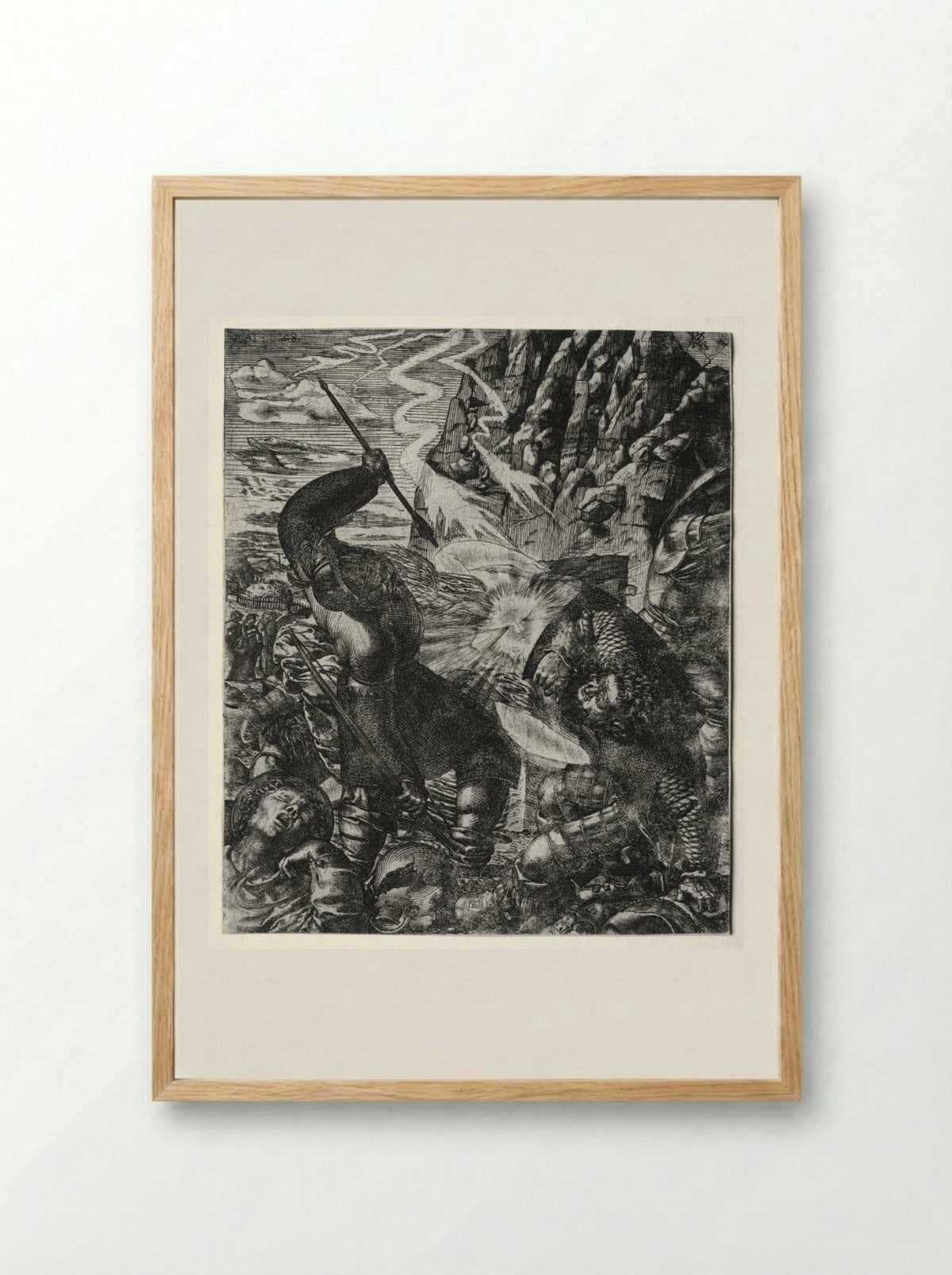 The Resurrection - Philipp Uffenbach - Framed Print Wood