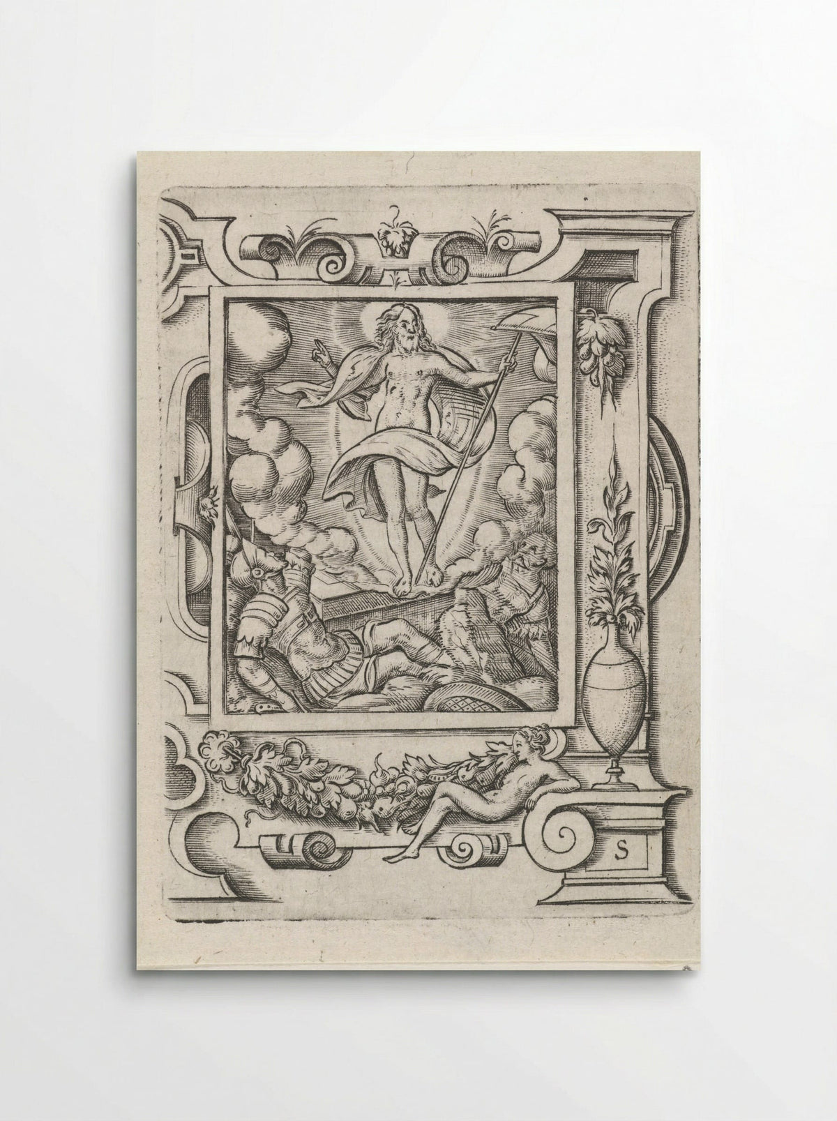 The Resurrection - Virgilius Solis - Poster