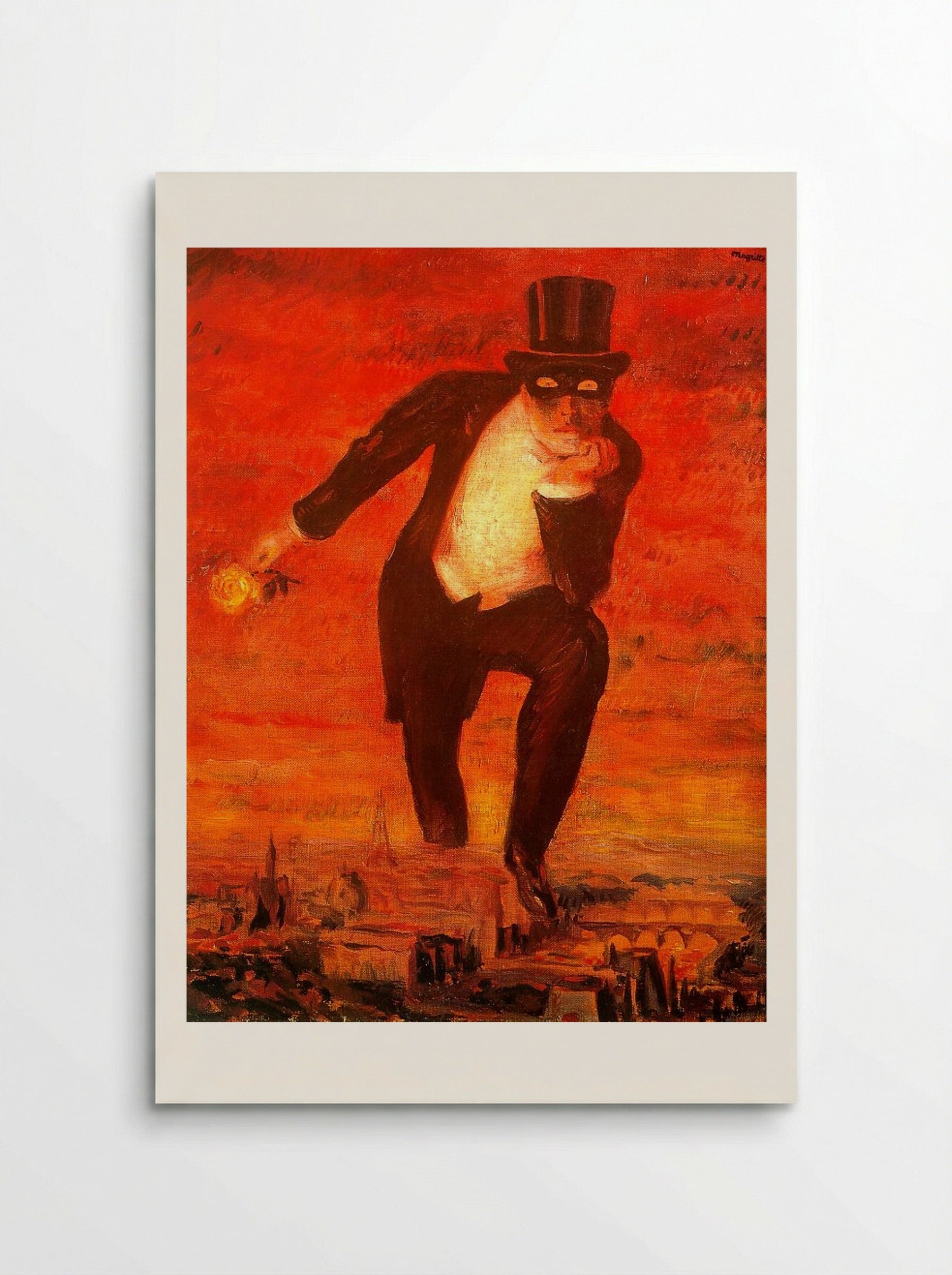 The Return of the Flame - René Magritte - Poster