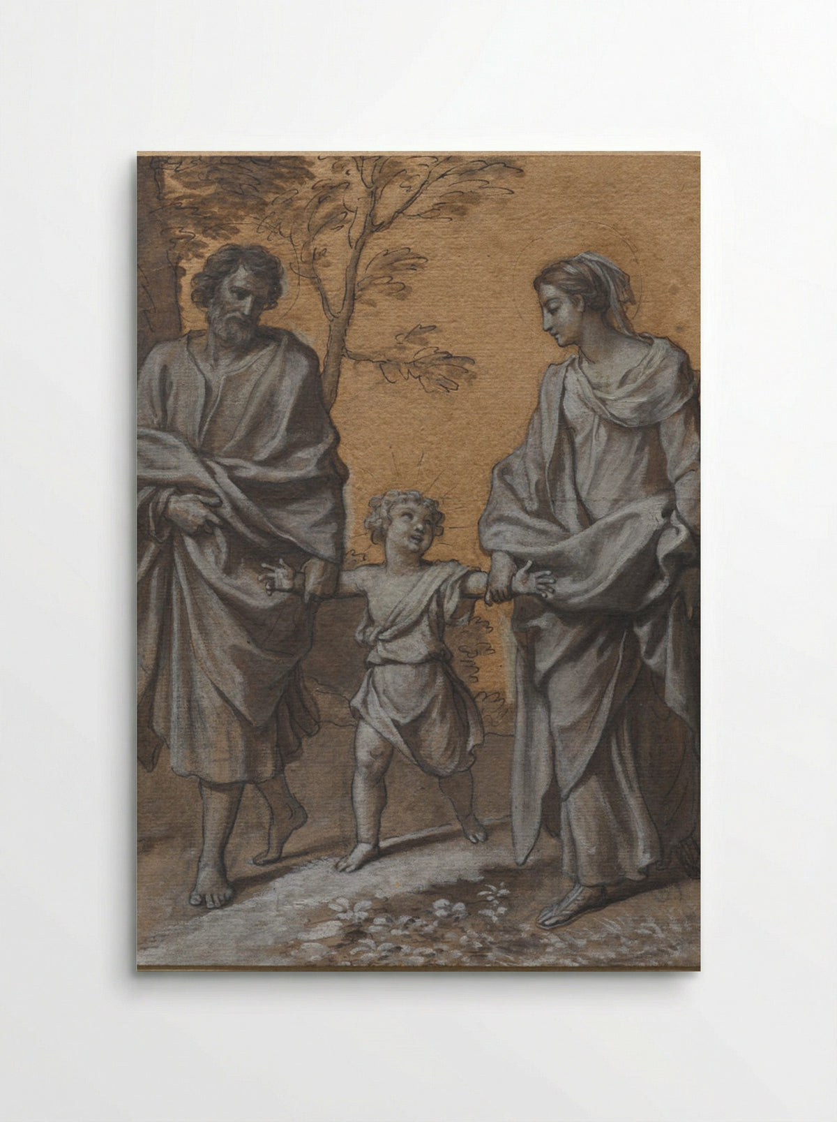 The Return of the Holy Family from Egypt - Claude Simpol - Poster